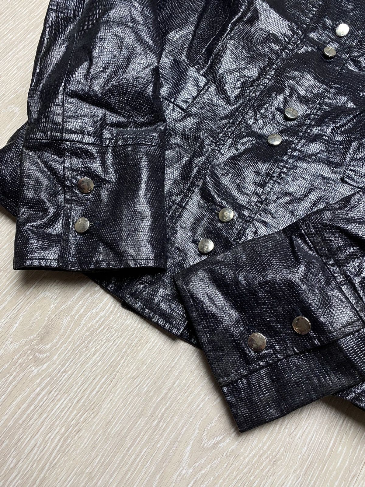 Versace Jeans Couture Vintage VJC Versace Jeans Couture Coated Linen Reptile S Size US S / EU 44-46 / 1 - 5 Thumbnail