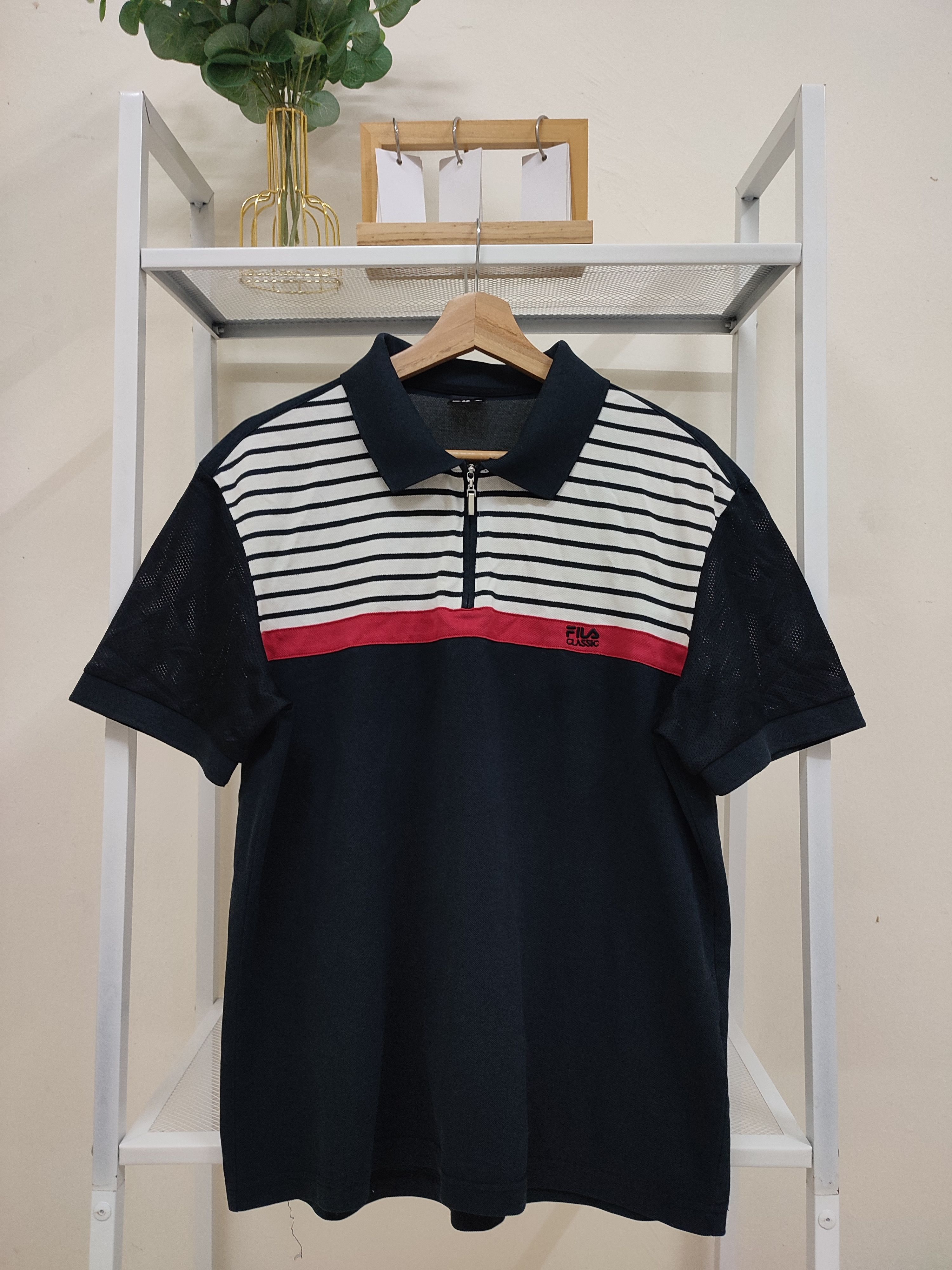 Fila Fila Classic Vintage Polo Shirt Size US M / EU 48-50 / 2 - 1 Thumbnail