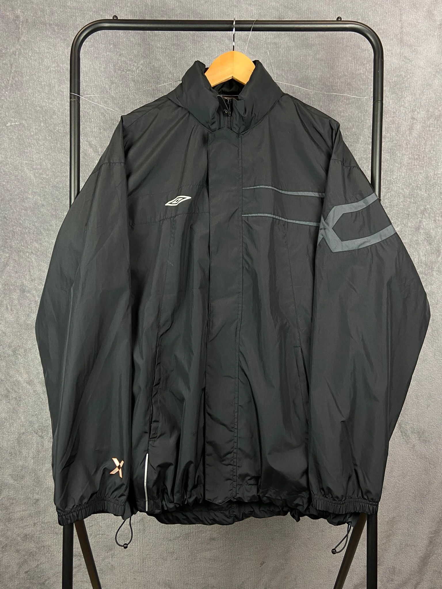 Umbro Umbro black vintage football windbreaker XL Size US XL / EU 56 / 4 - 1 Thumbnail