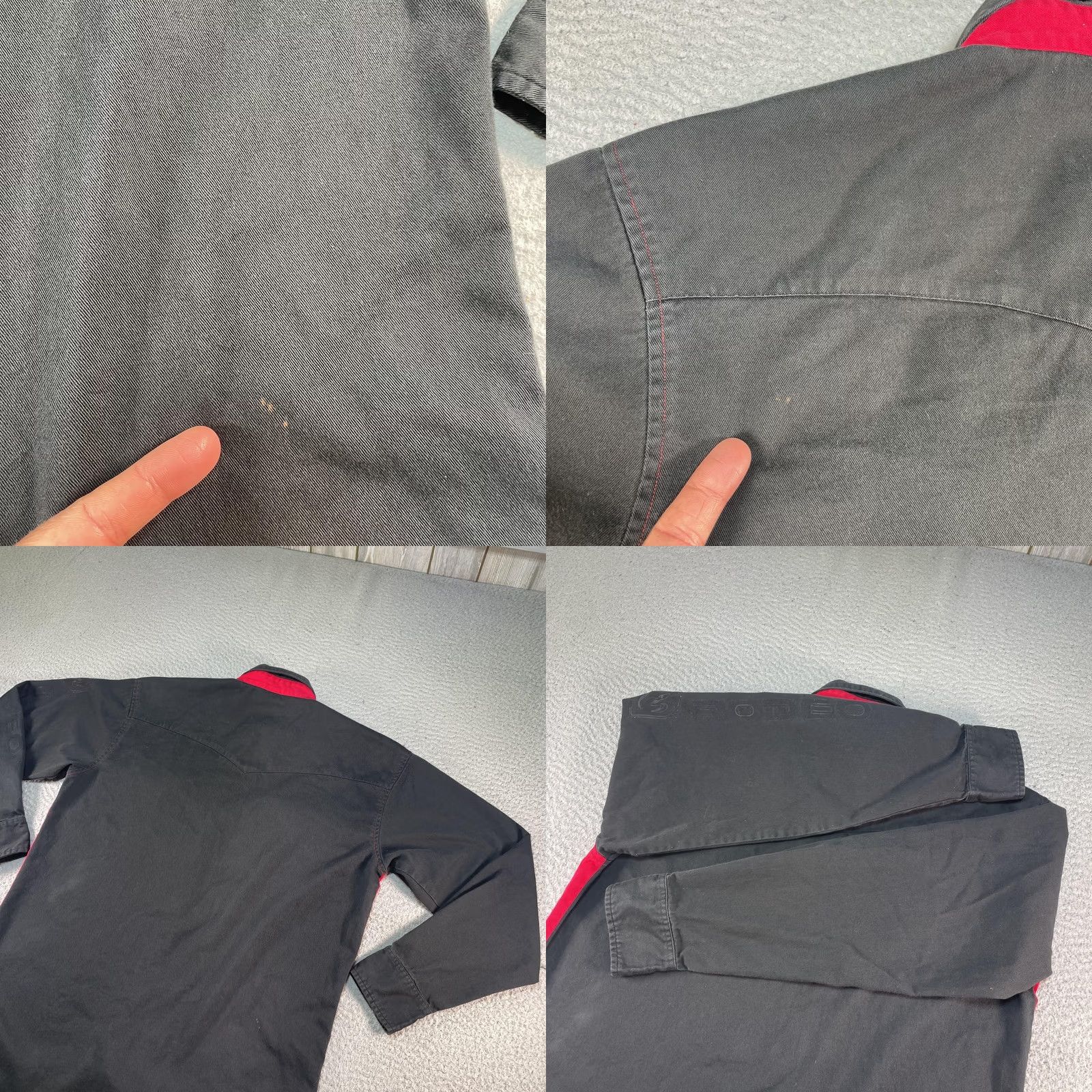 Wrangler Wrangler Shirt Mens Medium Red Dodge Ram Western Button-Down Cotton Twill Two-Tone Colorblock Rodeo Cowboy Ranch Casual Long Sleeve Embroidered Size US M / EU 48-50 / 2 - 9 Thumbnail