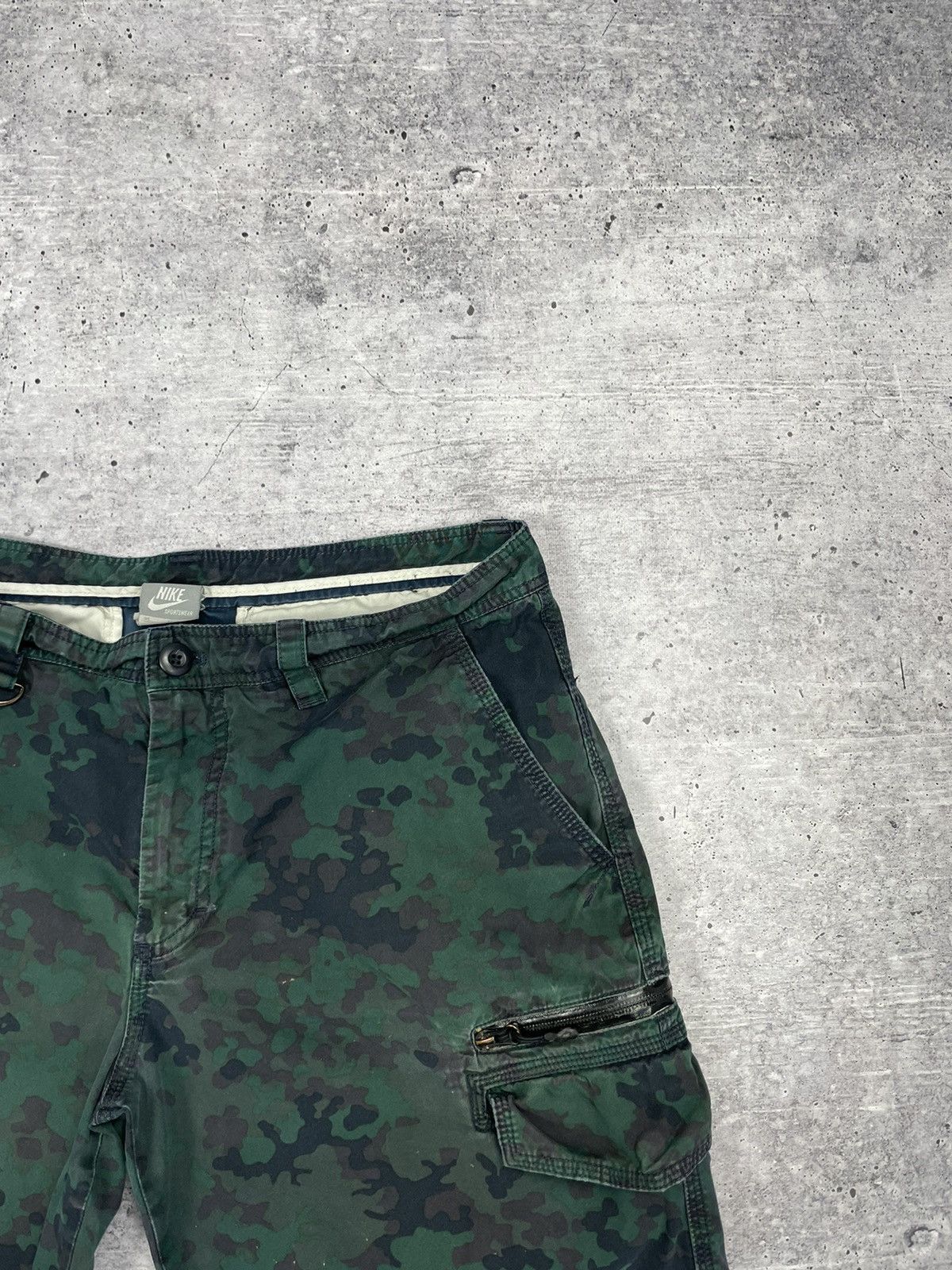 Nike Vintage Nike 90’s Y2K Style Drill Military Cargo Shorts Size US 34 / EU 50 - 4 Thumbnail