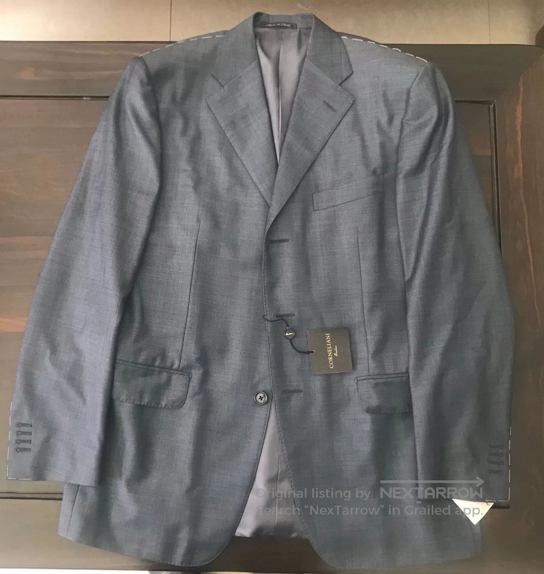 Corneliani Corneliani Wool Suit Jacket Size 50. Size US M / EU 48-50 / 2 - 1 Thumbnail