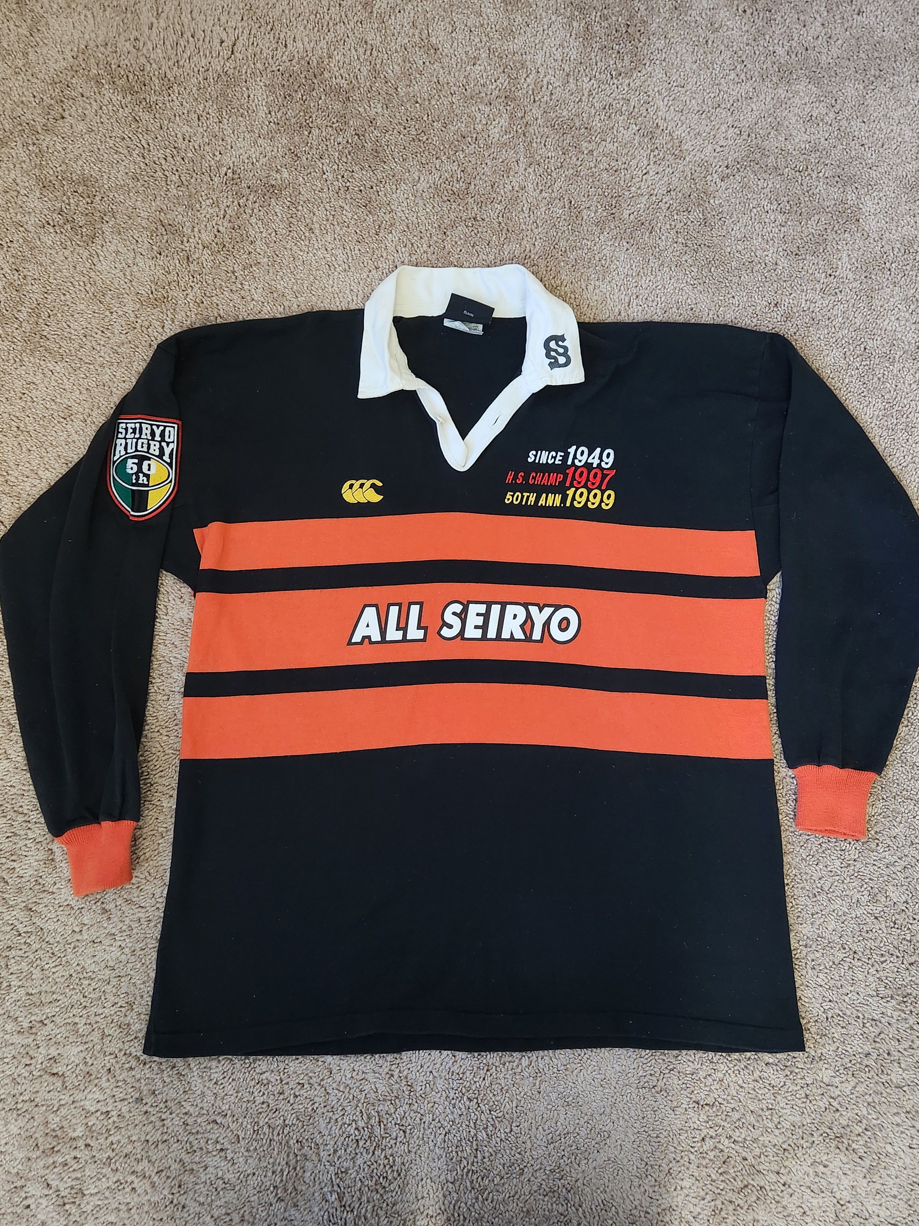 Other Seiryo Rugby Canterbury New Zealand Size US L / EU 52-54 / 3 - 1 Thumbnail