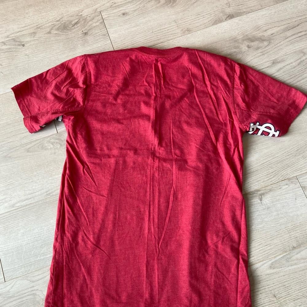 Designer Heathered Red St Louis Cardinals MLB Short Sleeve Shirt Size US S / EU 44-46 / 1 - 3 Thumbnail