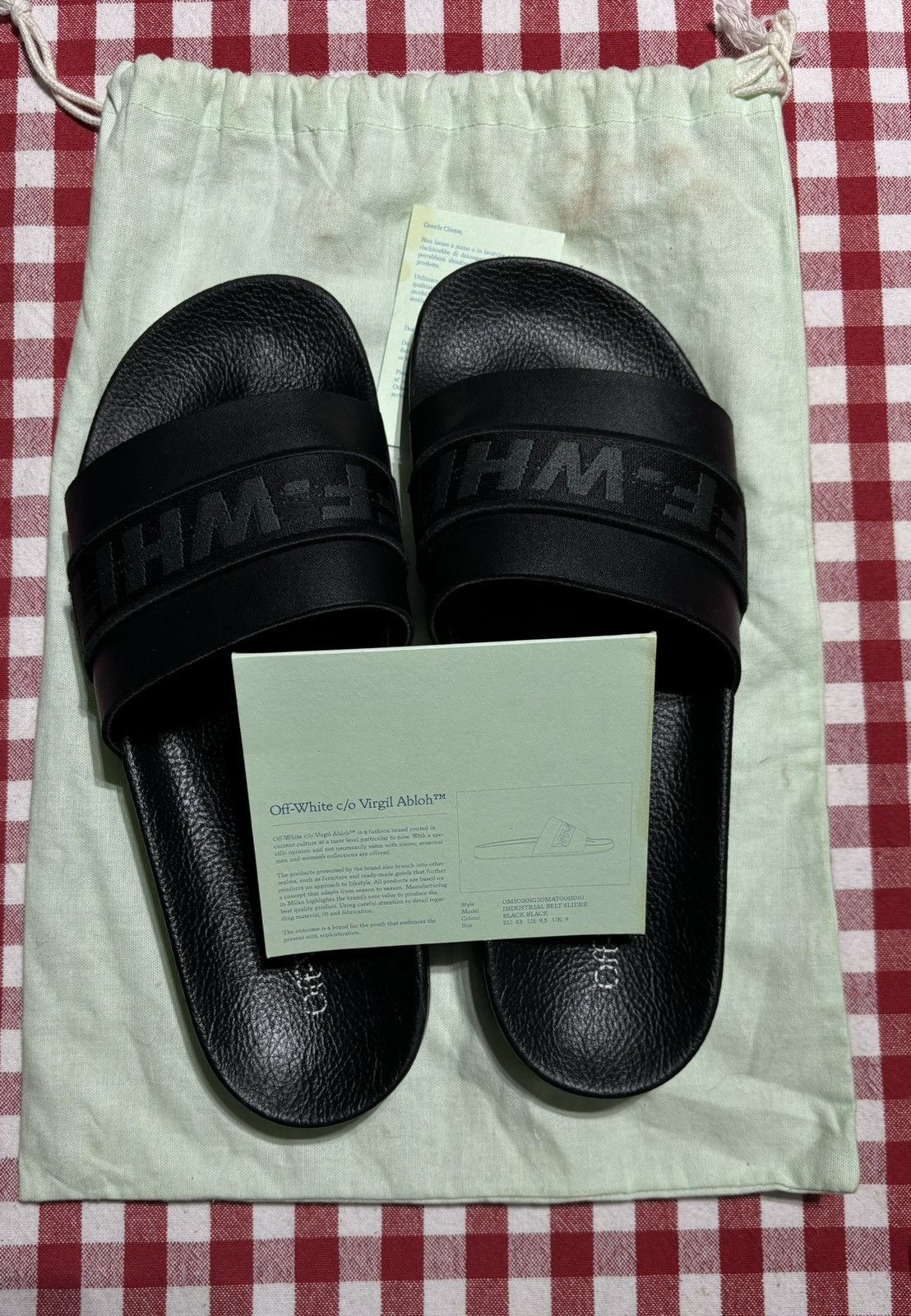 Off-White off white sliders Size US 9.5 / EU 42-43 - 6 Thumbnail