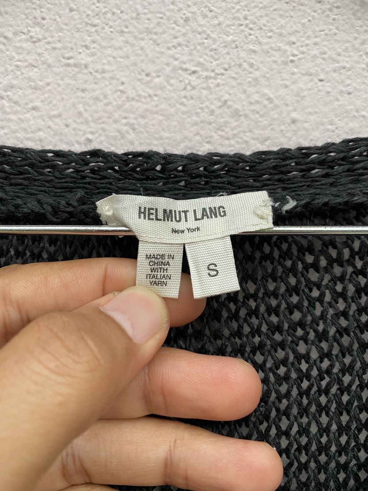 Helmut Lang Helmut lang cable knit mesh style Size US S / EU 44-46 / 1 - 5 Thumbnail