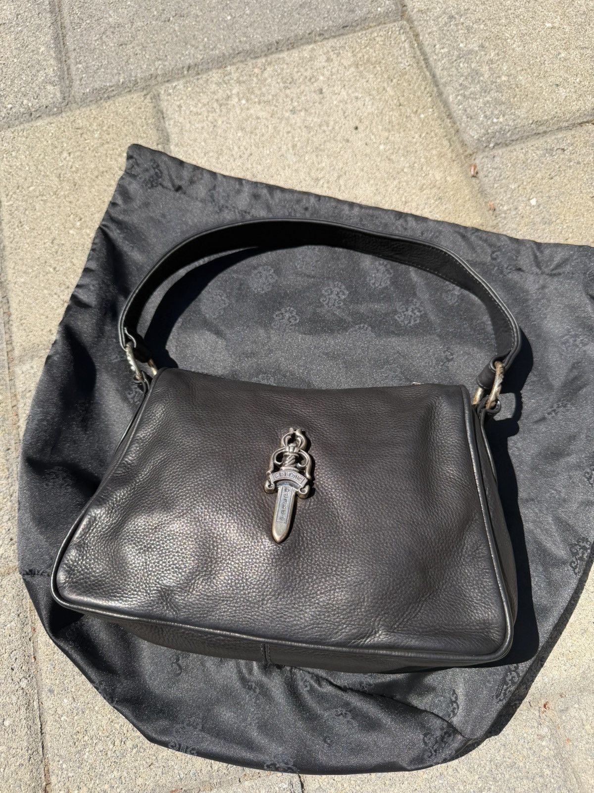 Chrome Hearts Chrome Hearts Leather Chicken Nugget Shoulder Bag Size ONE SIZE - 2 Thumbnail