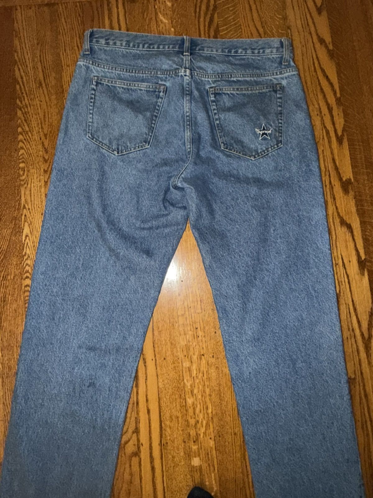 Supreme Supreme Regular Jeans - Dyed Rust (FW22) | Grailed
