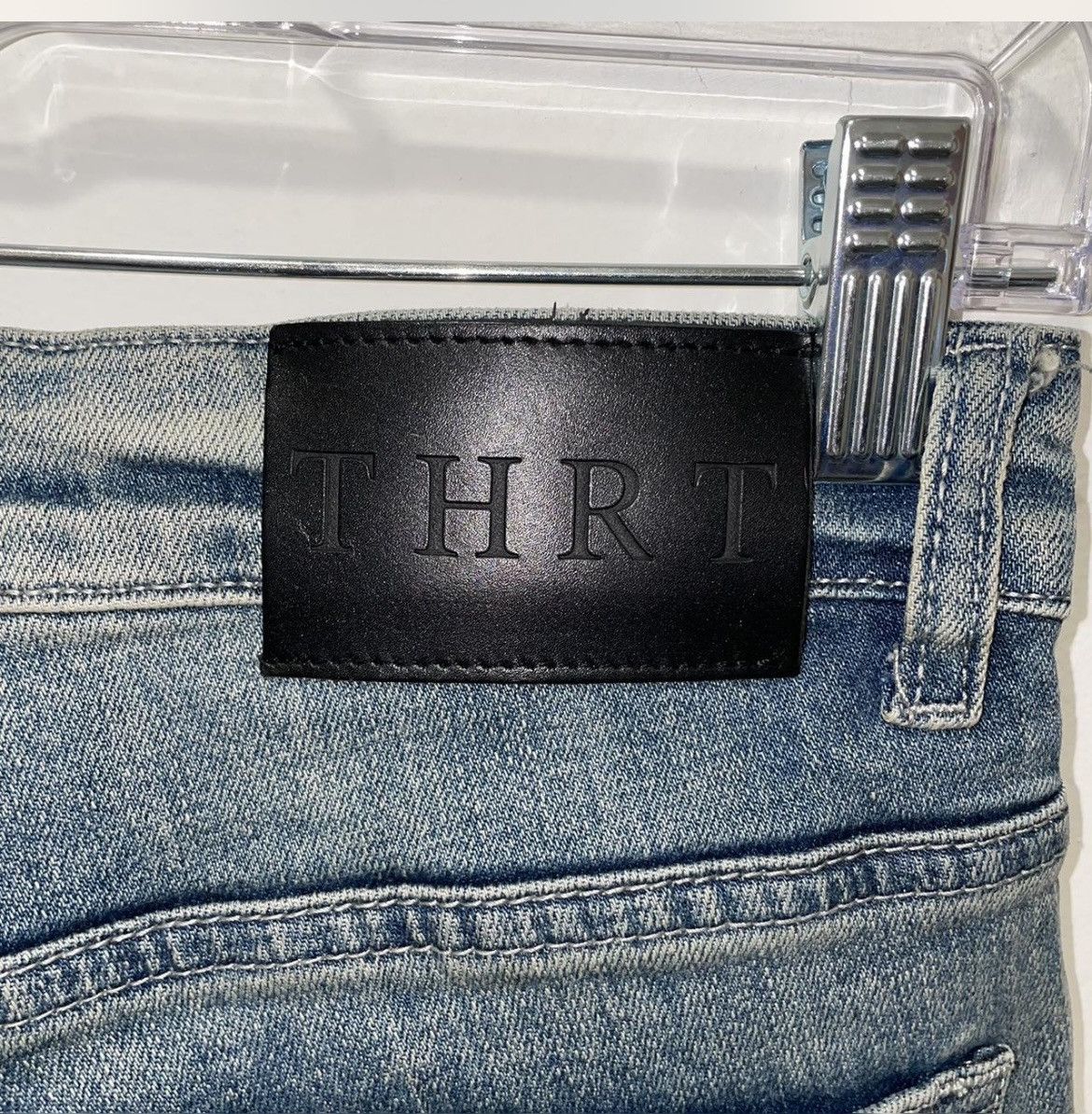Other THRT “Make Money Not Friend$” Denim Jeans Size US 30 / EU 46 - 5 Thumbnail