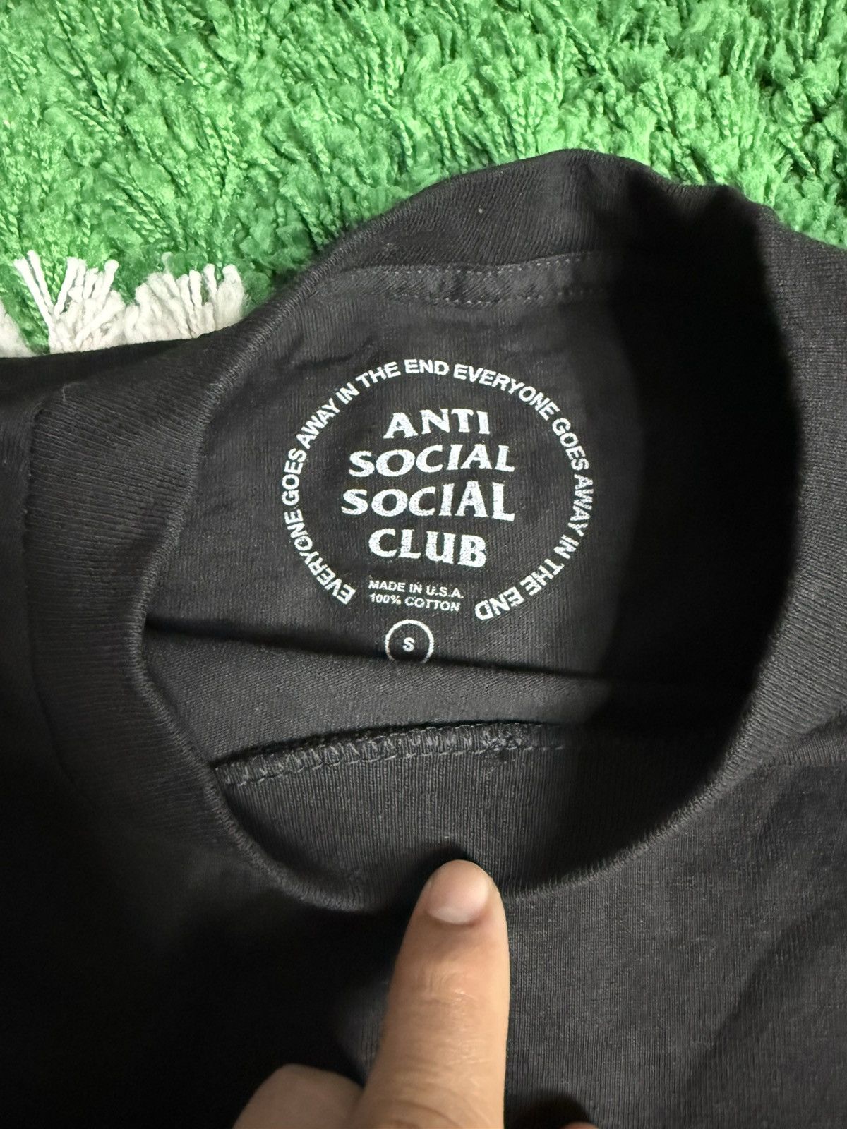 Anti Social Social Club × Fragment Design Anti Social Social Club x Fragment Yellow Bolt Size Small Size US S / EU 44-46 / 1 - 5 Thumbnail