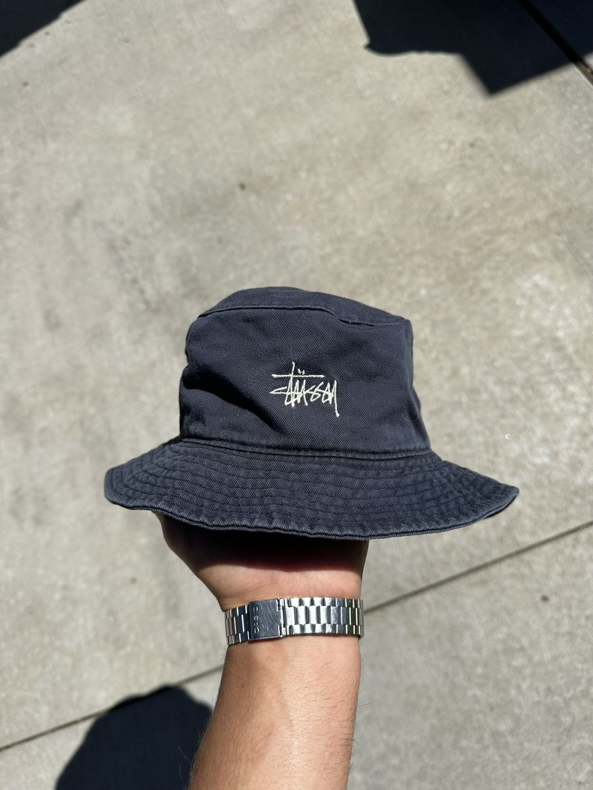 Stussy × Vintage Vintage Stussy Panama Hat Size ONE SIZE - 1 Thumbnail