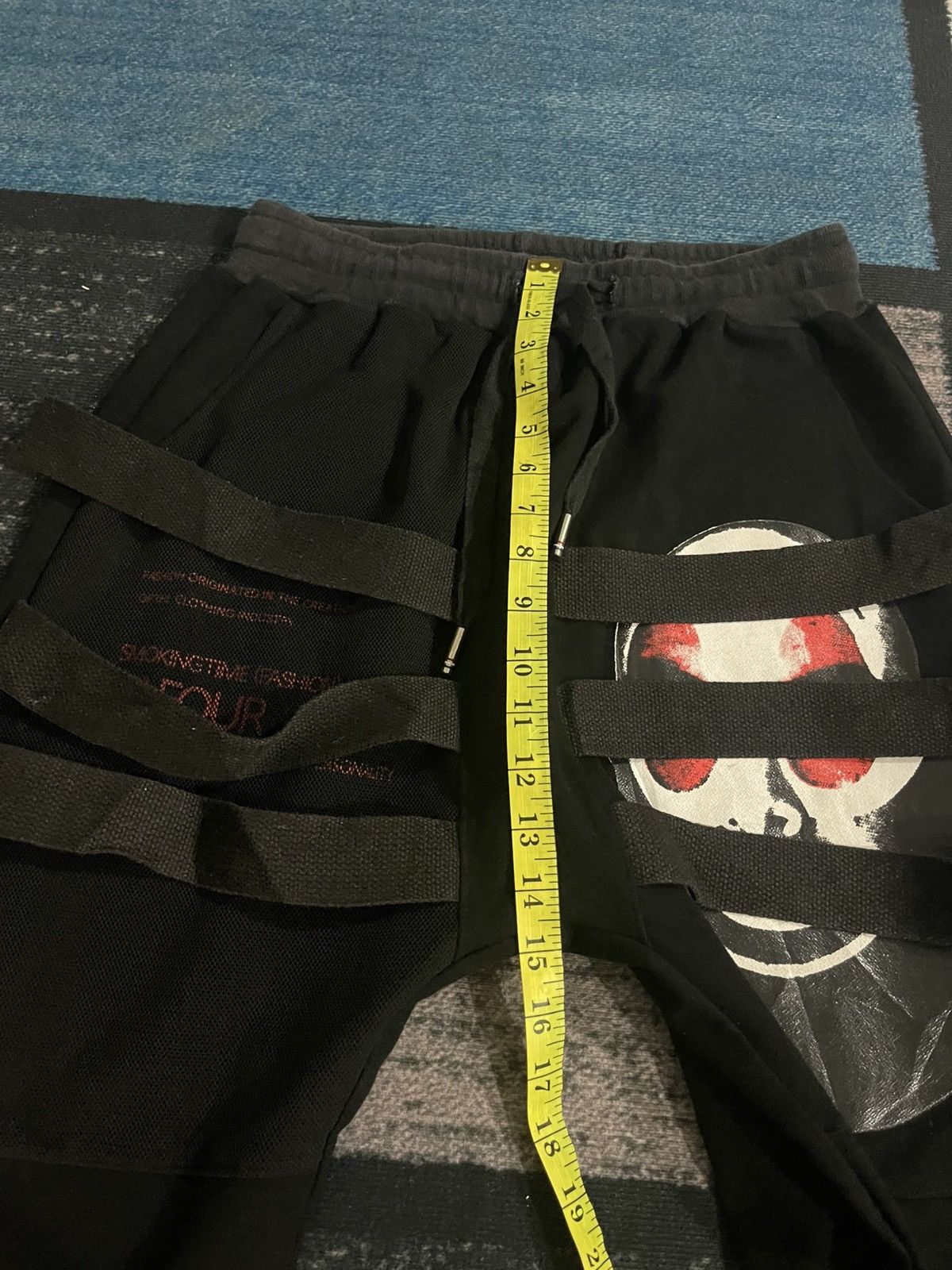 Seditionaries Smoking Time Bondage Skull Jogger Pants Size US 29 - 15 Thumbnail