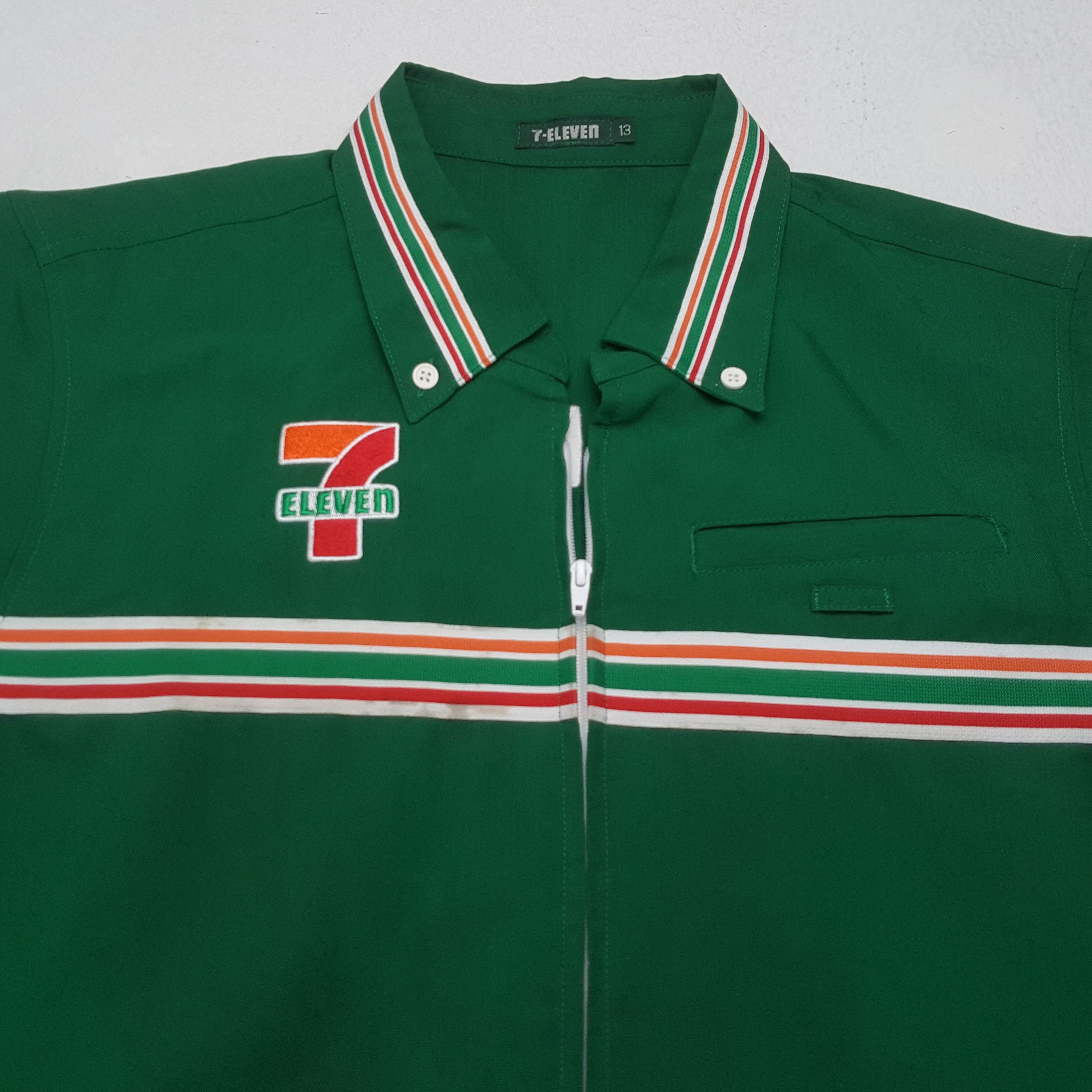 Japanese Brand × Vintage Vintage 7-ELEVEN Japan Workers Uniform Shirt Jacket C285N7 Size US M / EU 48-50 / 2 - 5 Thumbnail