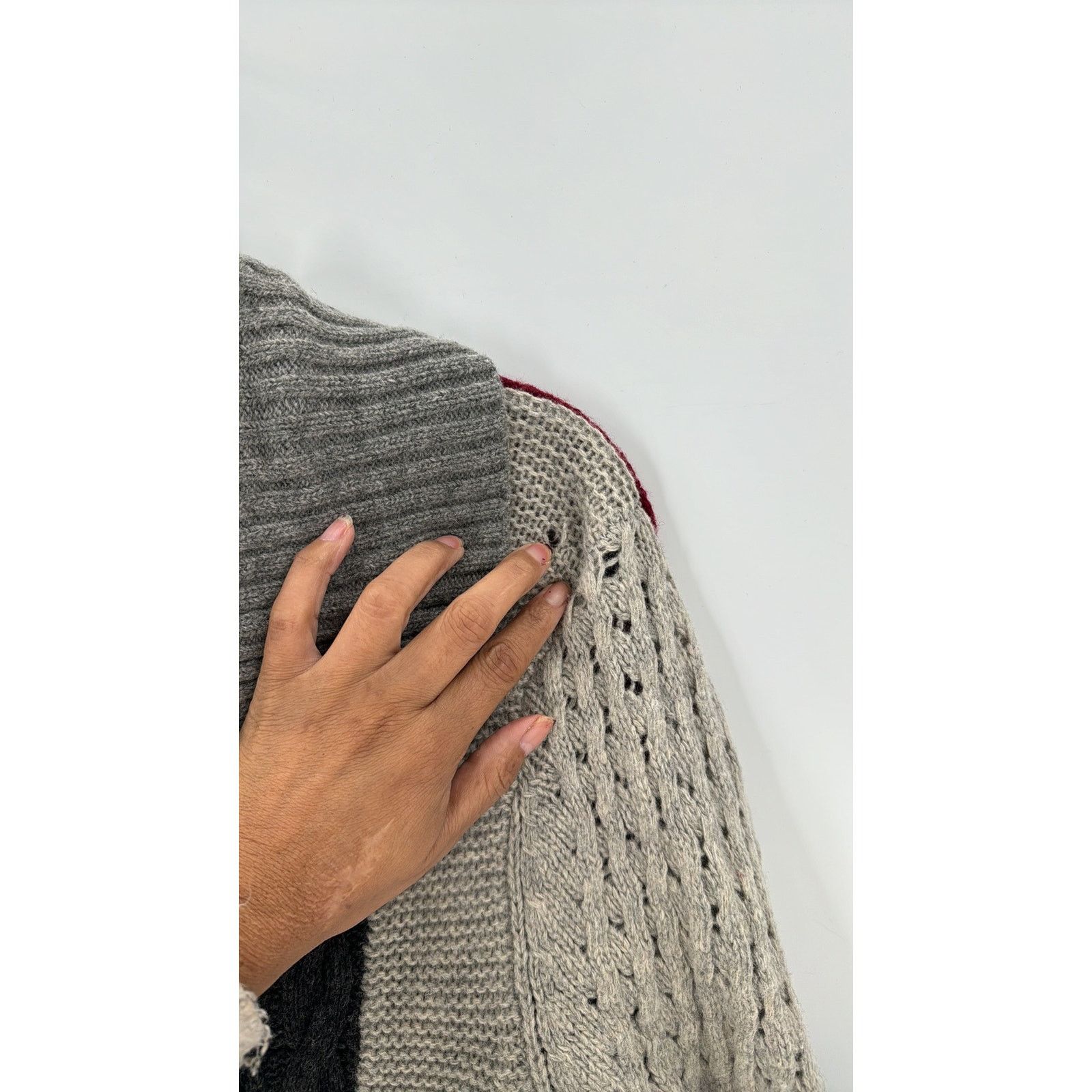 Other Bob Limley AKA wool longline cardigan lagenlook quirky artsy Size M / US 6-8 / IT 42-44 - 7 Thumbnail