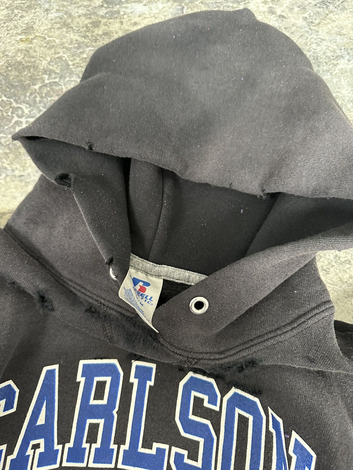Russell Athletic × Vintage Vintage Sun Faded Thrashed Russell’s Athletics Hoodie Size US M / EU 48-50 / 2 - 7 Thumbnail