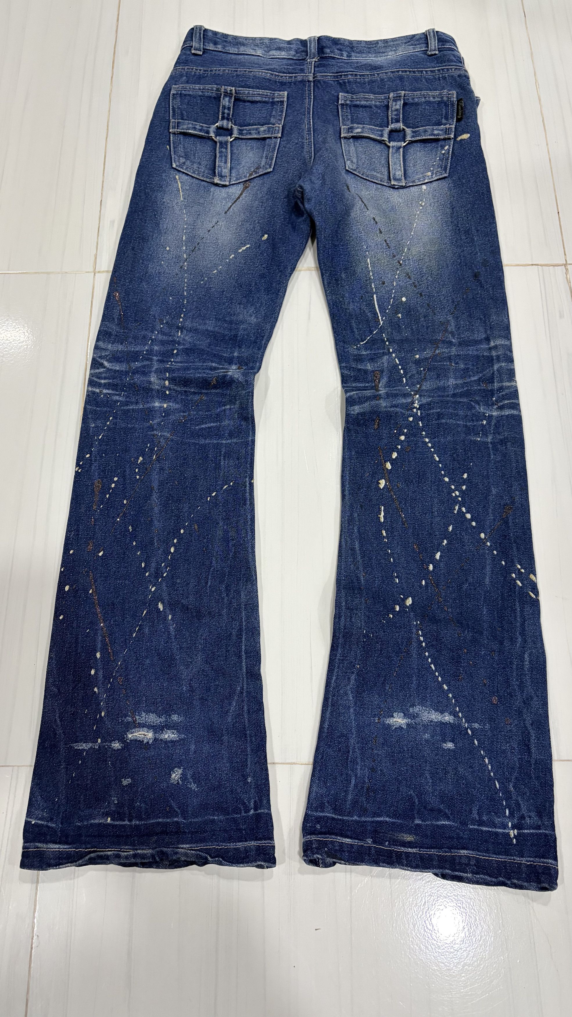 Tornado Mart Tornado Mart Style Flared Splatters Size US 32 / EU 48 - 6 Thumbnail
