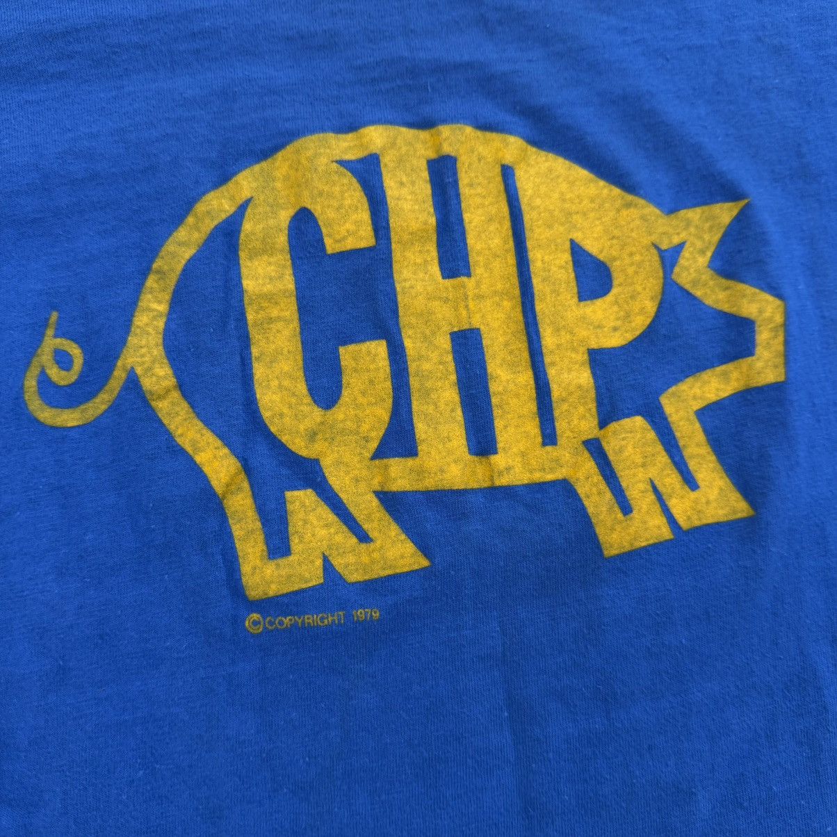 Hanes Vintage 80s California Highway Patrol Pig Shirt Hanes Beefy Size US M / EU 48-50 / 2 - 5 Thumbnail