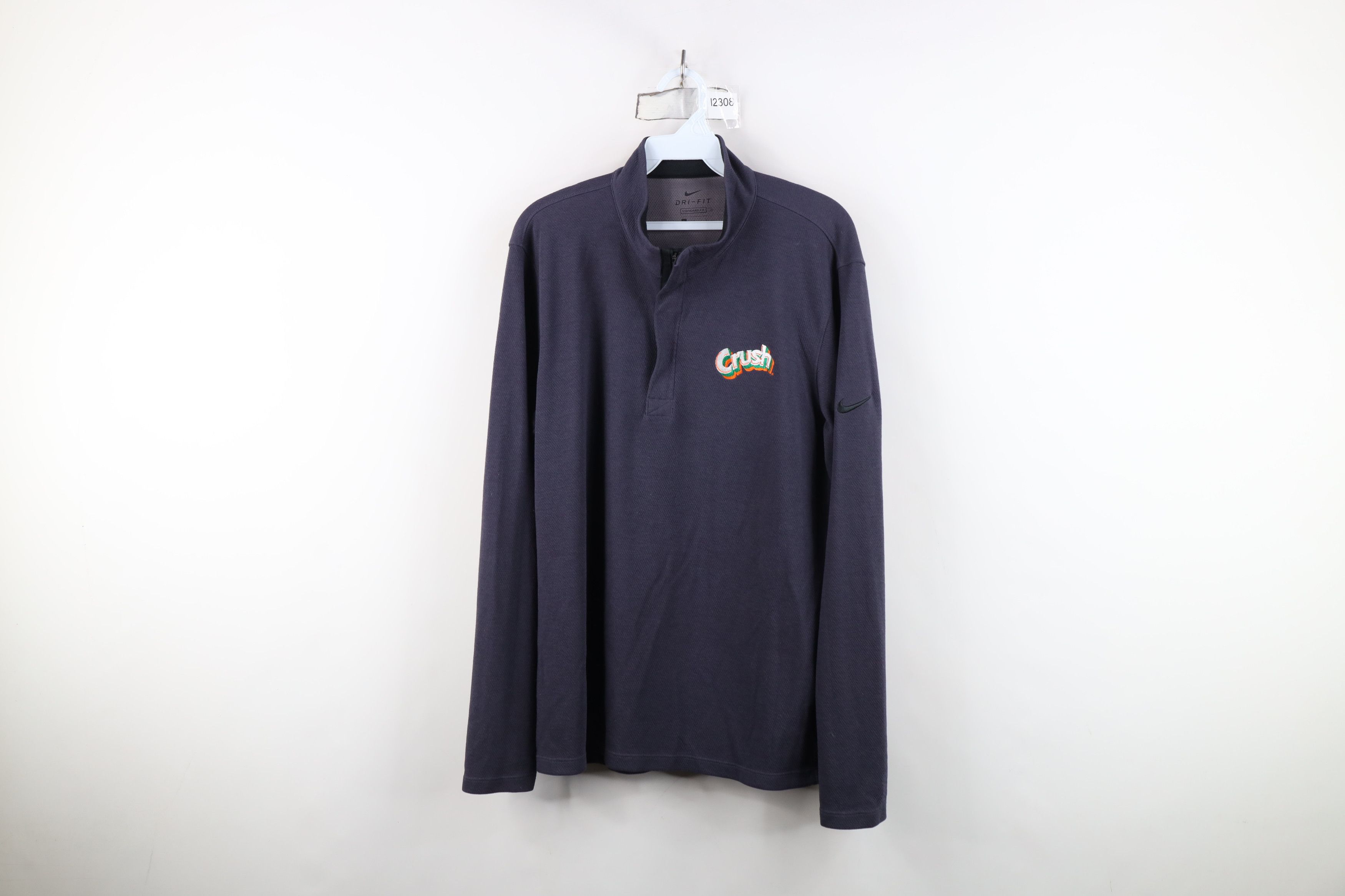 Nike Nike Dri-Fit Orange Crush Soda Pop Half Zip Sweater Blue Size US L / EU 52-54 / 3 - 1 Thumbnail