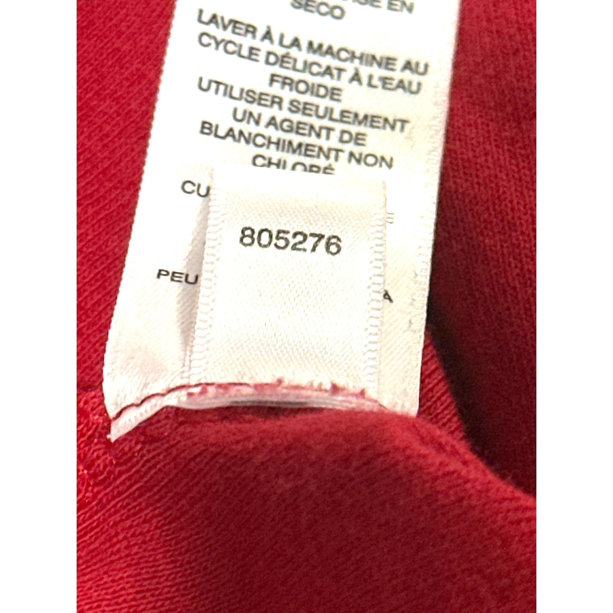 Chicos Chicos Red Long Sleeve Tee Classic Soft Stretch Casual Top S Size L / US 10 / IT 46 - 9 Thumbnail