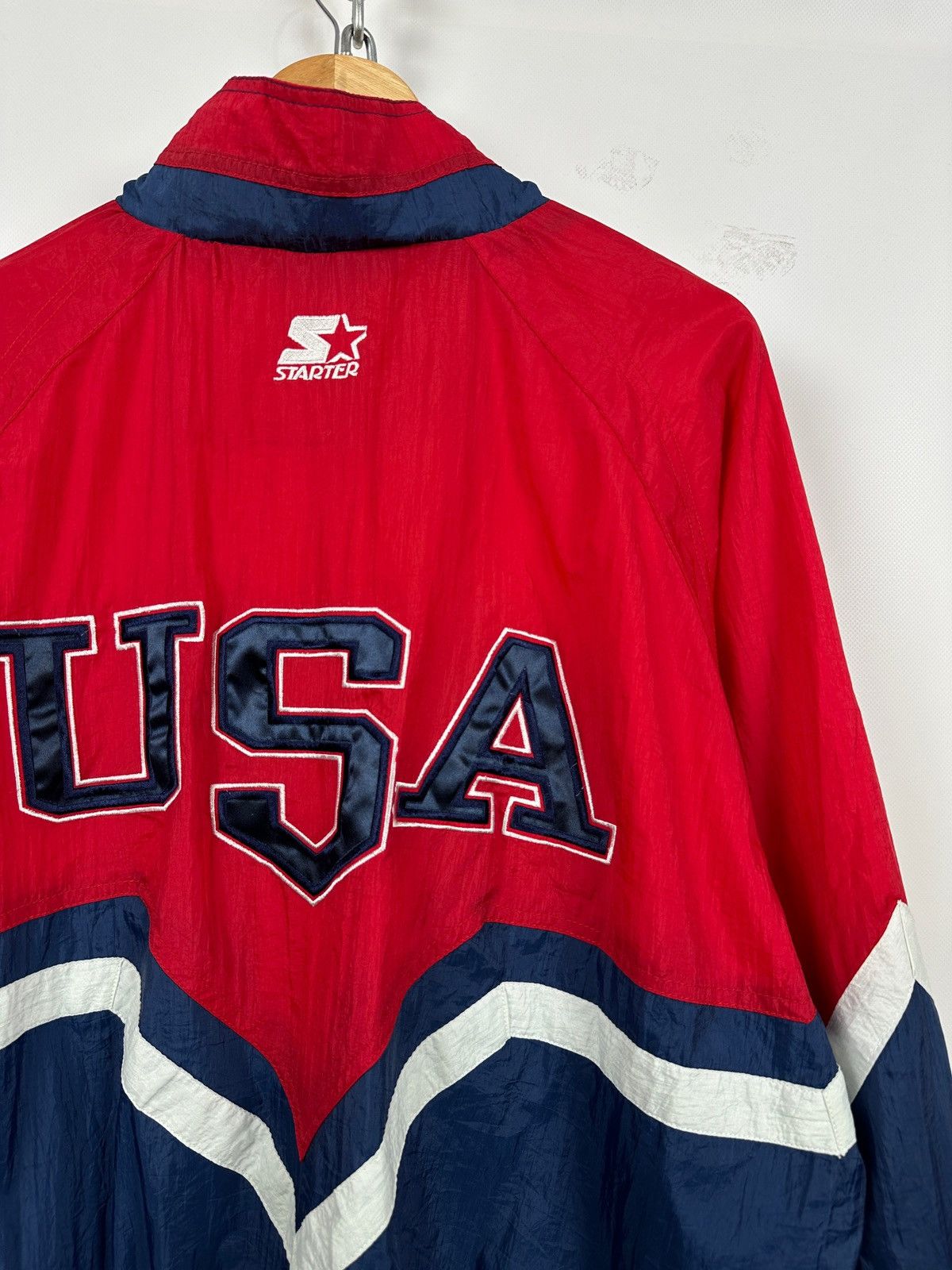 Starter 1996 Vintage Starter Atlanta Olympic Games Jacket Size US XL / EU 56 / 4 - 16 Thumbnail