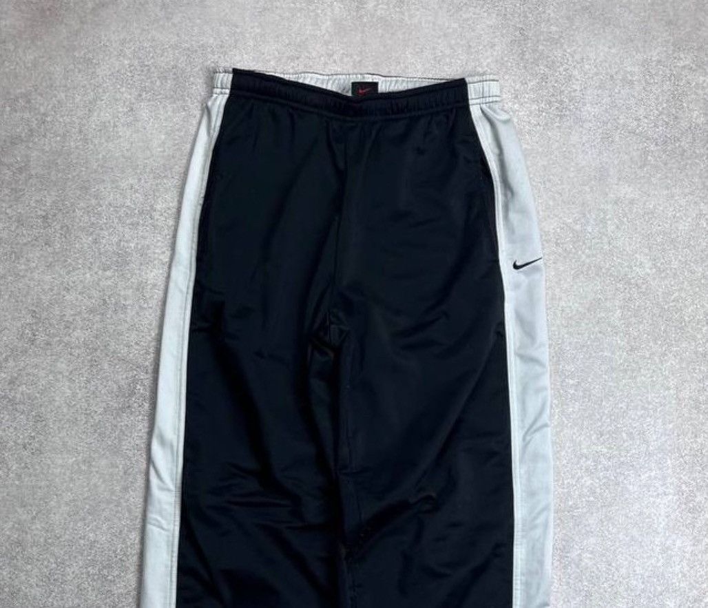 Nike × Skepta VINTAGE NIKE SPELLOUT FLARED Y2K TRACK PANTS M Size US 32 / EU 48 - 2 Thumbnail