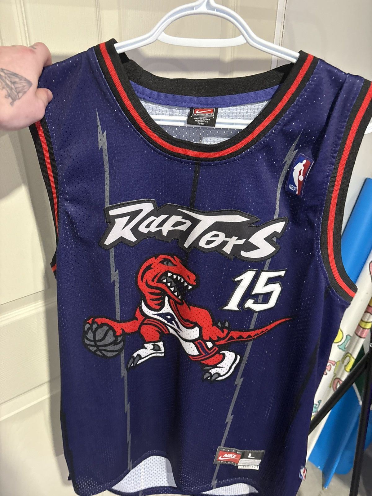 Nike TORONTO RAPTORS CARTER JERSEY Size US L / EU 52-54 / 3 - 1 Thumbnail