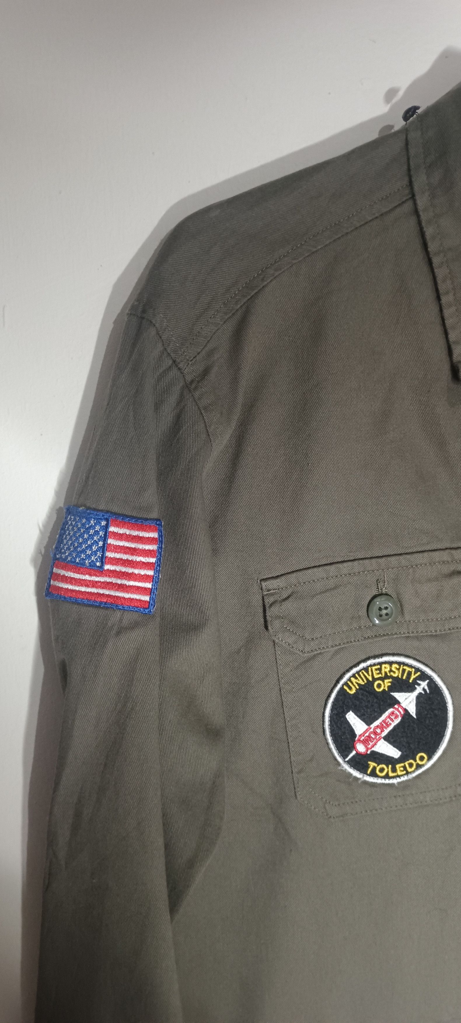 Japanese Brand Vintage🔥Browny Standard US Army University Of Toledo Size US L / EU 52-54 / 3 - 5 Thumbnail