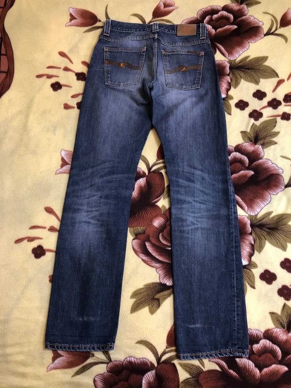 Nudie Jeans Nudie Jeans Regular Alf Button Fly Blue Denim Cotton Size US 30 / EU 46 - 1 Thumbnail