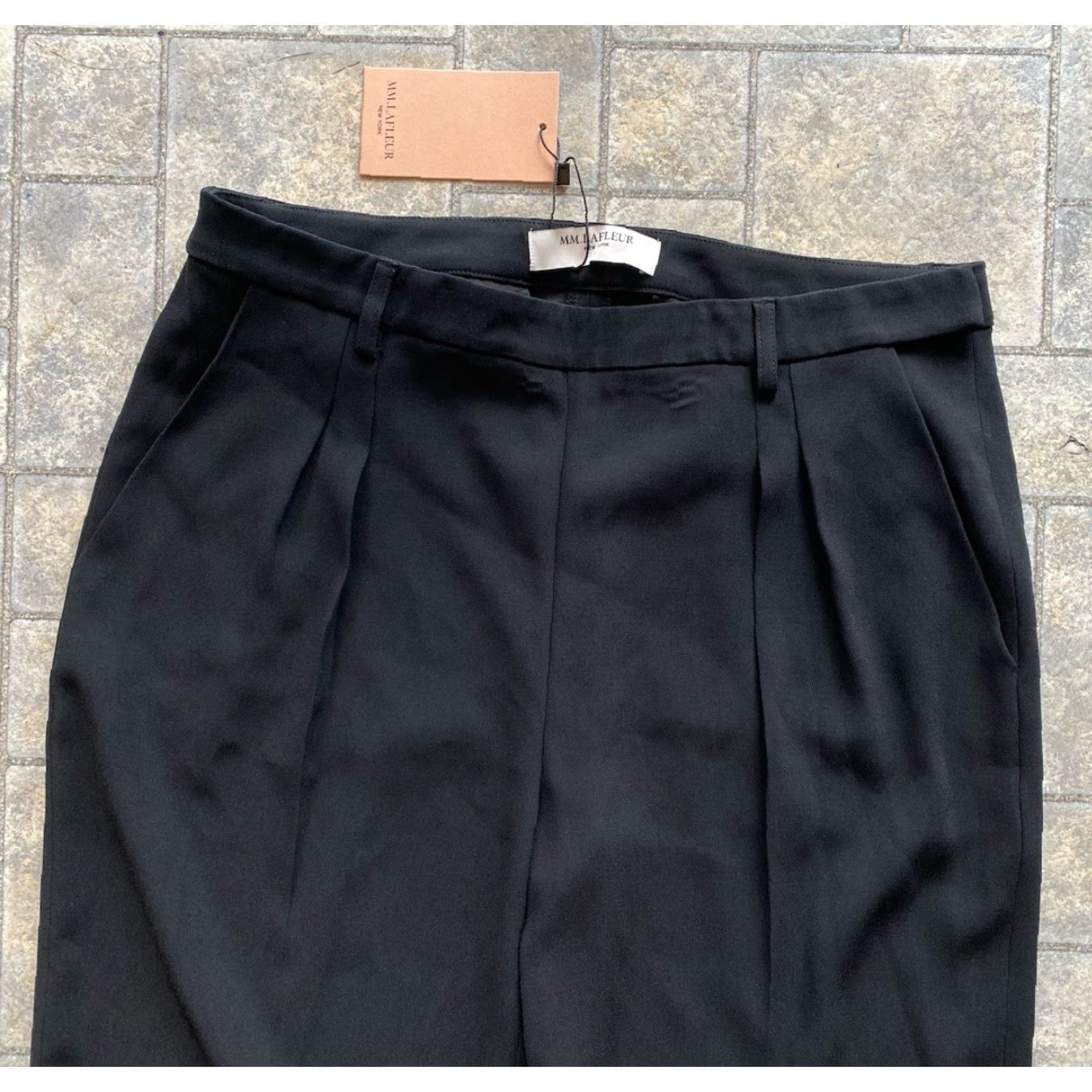 M.M.LaFleur NWT MM.LaFleur Nakamura 2.0 Trouser Black Dress Pants Womens Size 8 Size 30" / US 8 / IT 44 - 4 Thumbnail