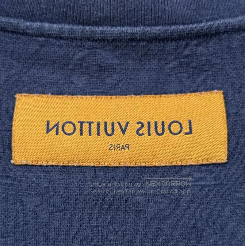 Louis Vuitton Louis Vuitton Navy Cotton Men's T-Shirt . Size US M / EU 48-50 / 2 - 8 Thumbnail