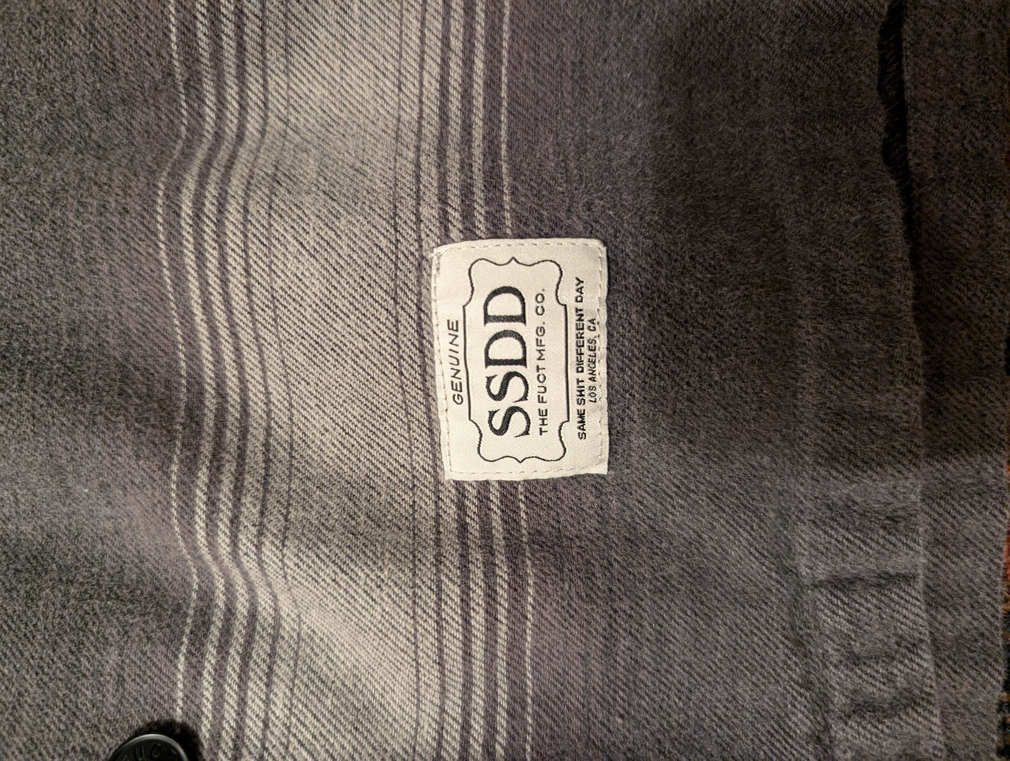 FUCT × SSDD vintage fuct ssdd grey flannel Size US M / EU 48-50 / 2 - 4 Thumbnail