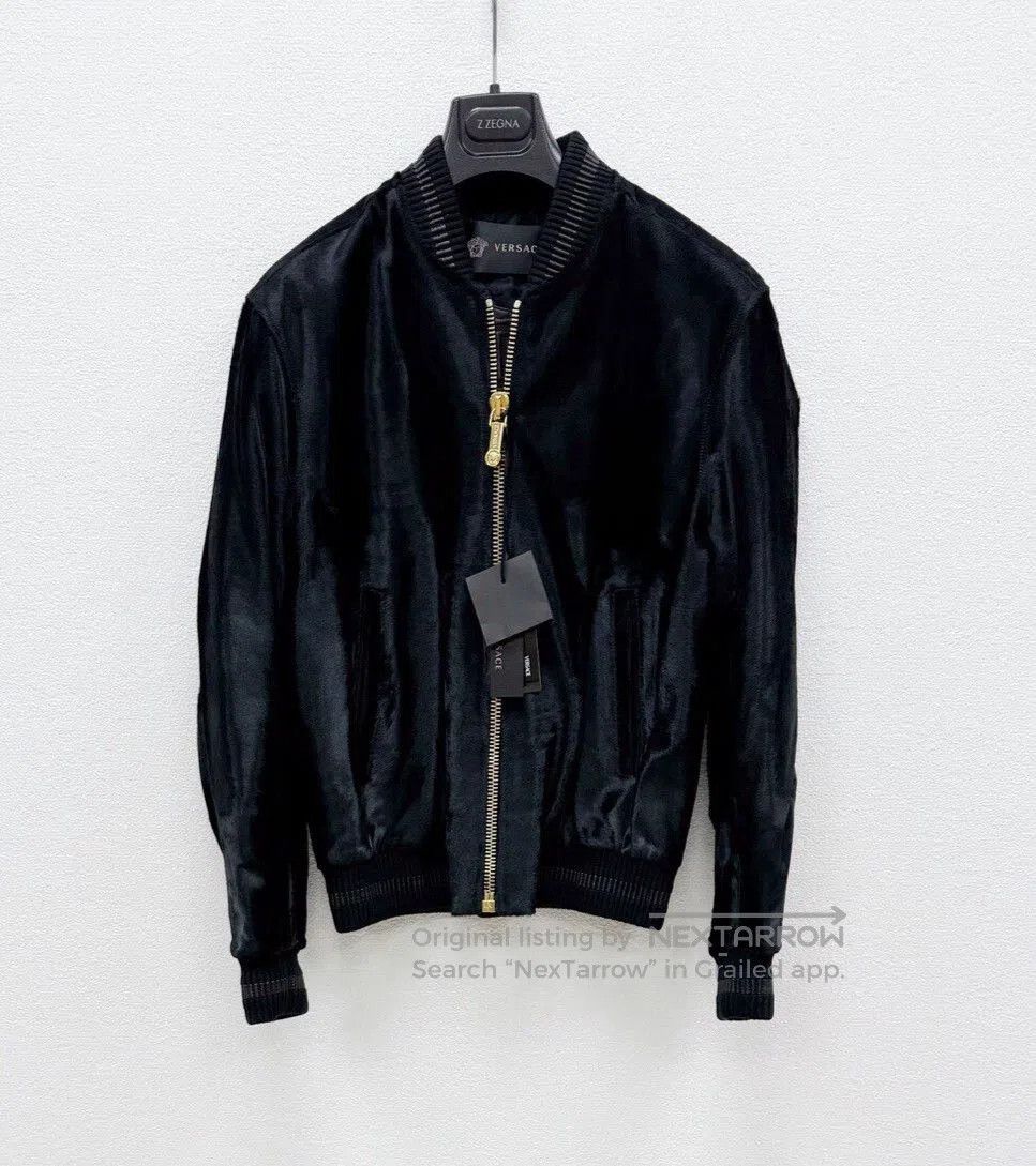 Versace VERSACE Lambskin Leather Jacket. Size US S / EU 44-46 / 1 - 2 Thumbnail