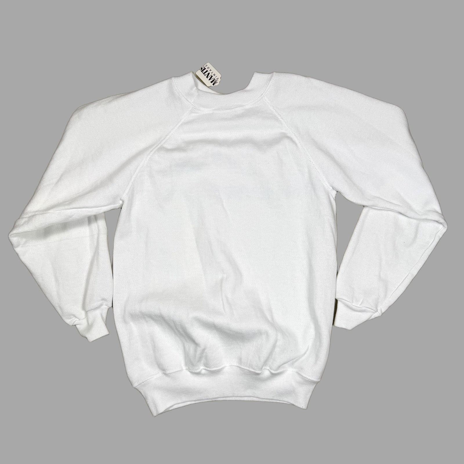 Hanes Vintage 80s Hanes Raglan US West Cellular Sweatshirt Small Size US S / EU 44-46 / 1 - 6 Thumbnail