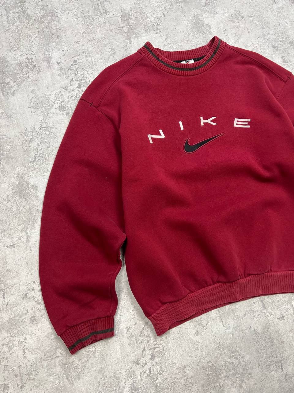 Nike Rare Vintage Nike Sweatshirt Spell Out Embroidered Logo Y2K Size US M / EU 48-50 / 2 - 2 Thumbnail