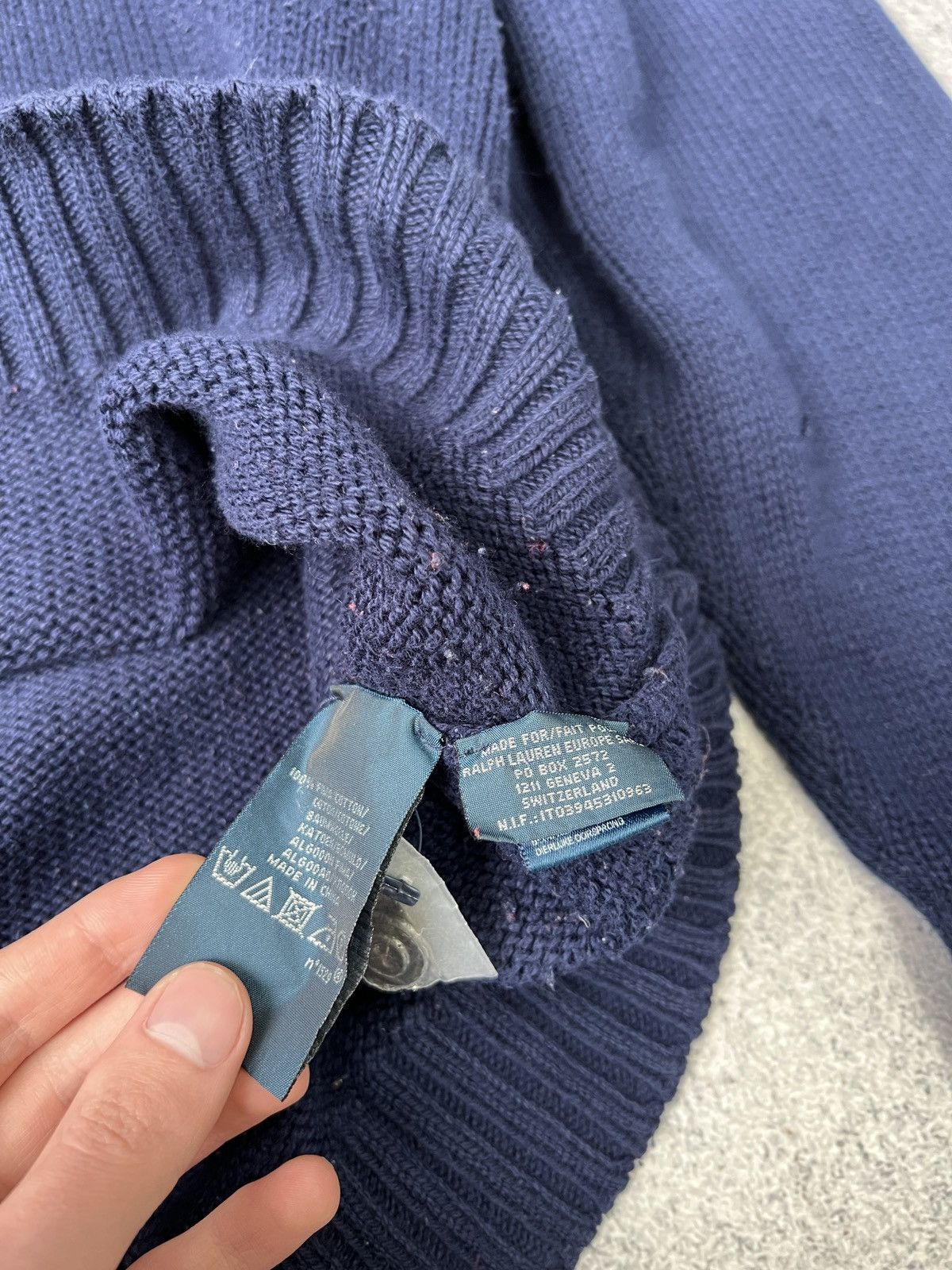 Polo Ralph Lauren × Vintage Vintage Knitted Polo Ralph Lauren Ski sweater Size US XL / EU 56 / 4 - 10 Thumbnail