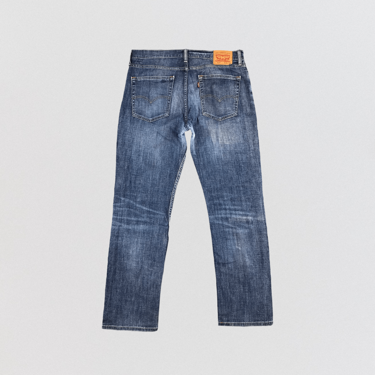 Levi's × Vintage Vintage Blue Wash Levis 514 Jeans-JM1829 Size US 38 / EU 54 - 2 Thumbnail