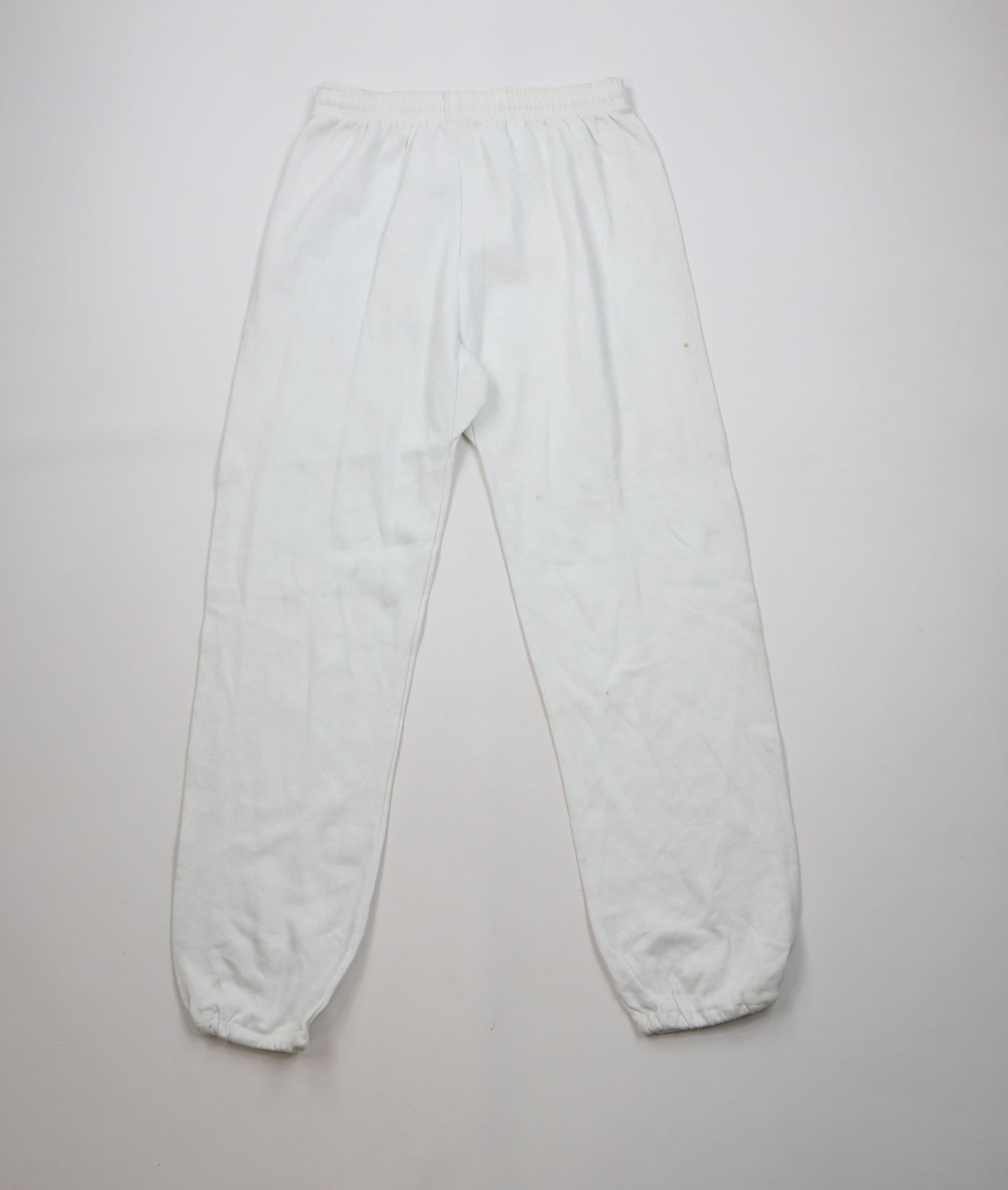 Vintage Vintage 90s Streetwear Sweatpants Joggers Pants White USA Size US 36 / EU 52 - 11 Thumbnail