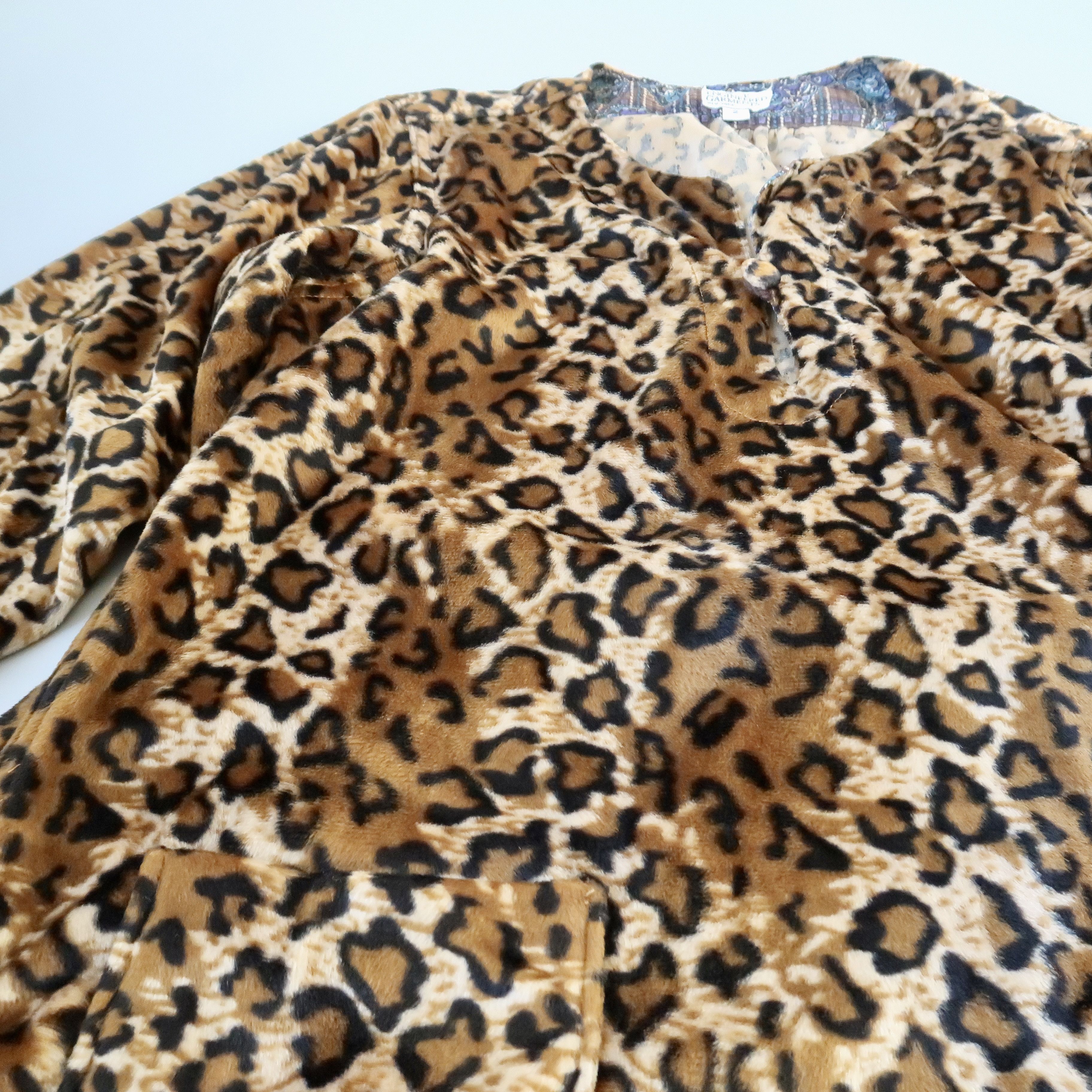 Engineered Garments FWK Engineered Garments Leopard Velour Tunic Pullover 2 Size M / US 6-8 / IT 42-44 - 6 Thumbnail