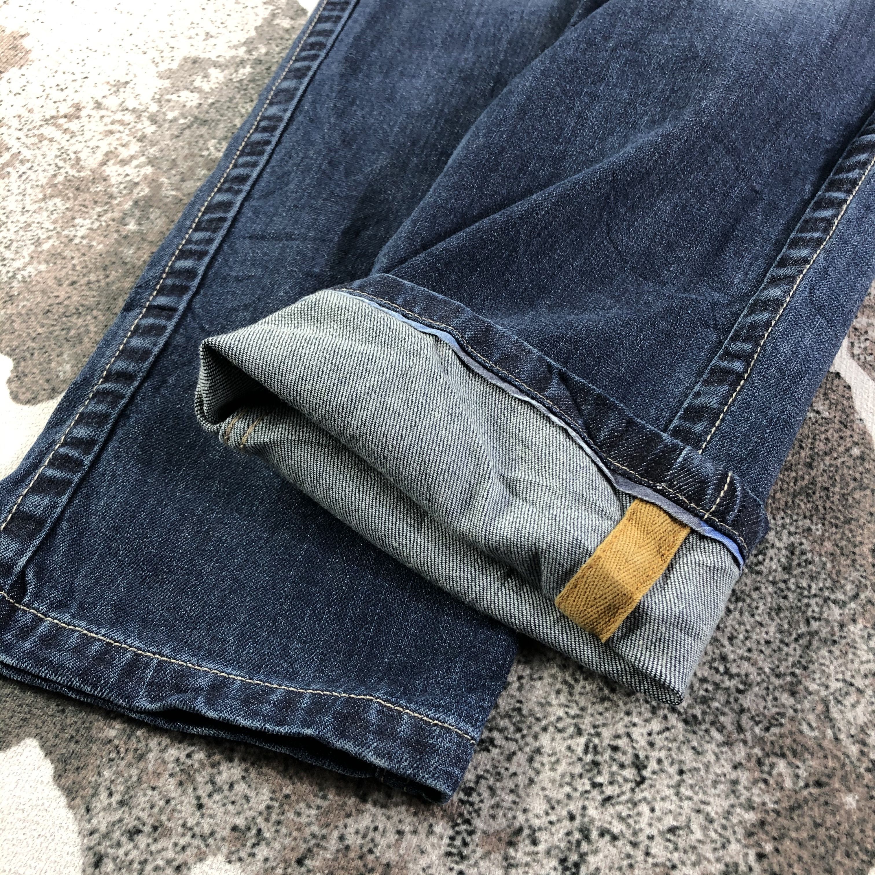 Japanese Brand Kriff Mayer Jeans Blue Parachute Denim KJ1760 Size US 27 - 6 Thumbnail