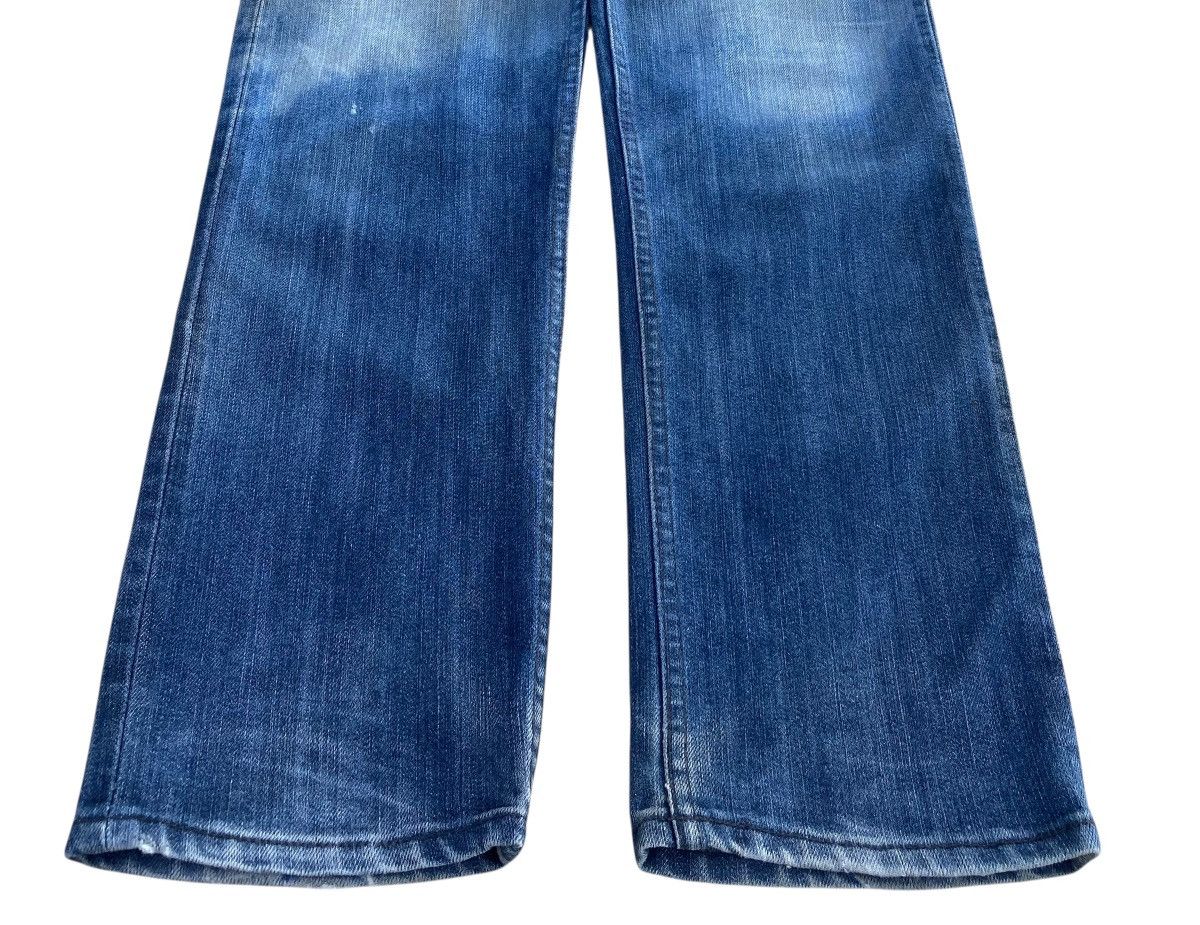 Japanese Brand Japanese Brand Mud Wash Whiskered Style Straight Leg Jeans Size US 34 / EU 50 - 5 Thumbnail