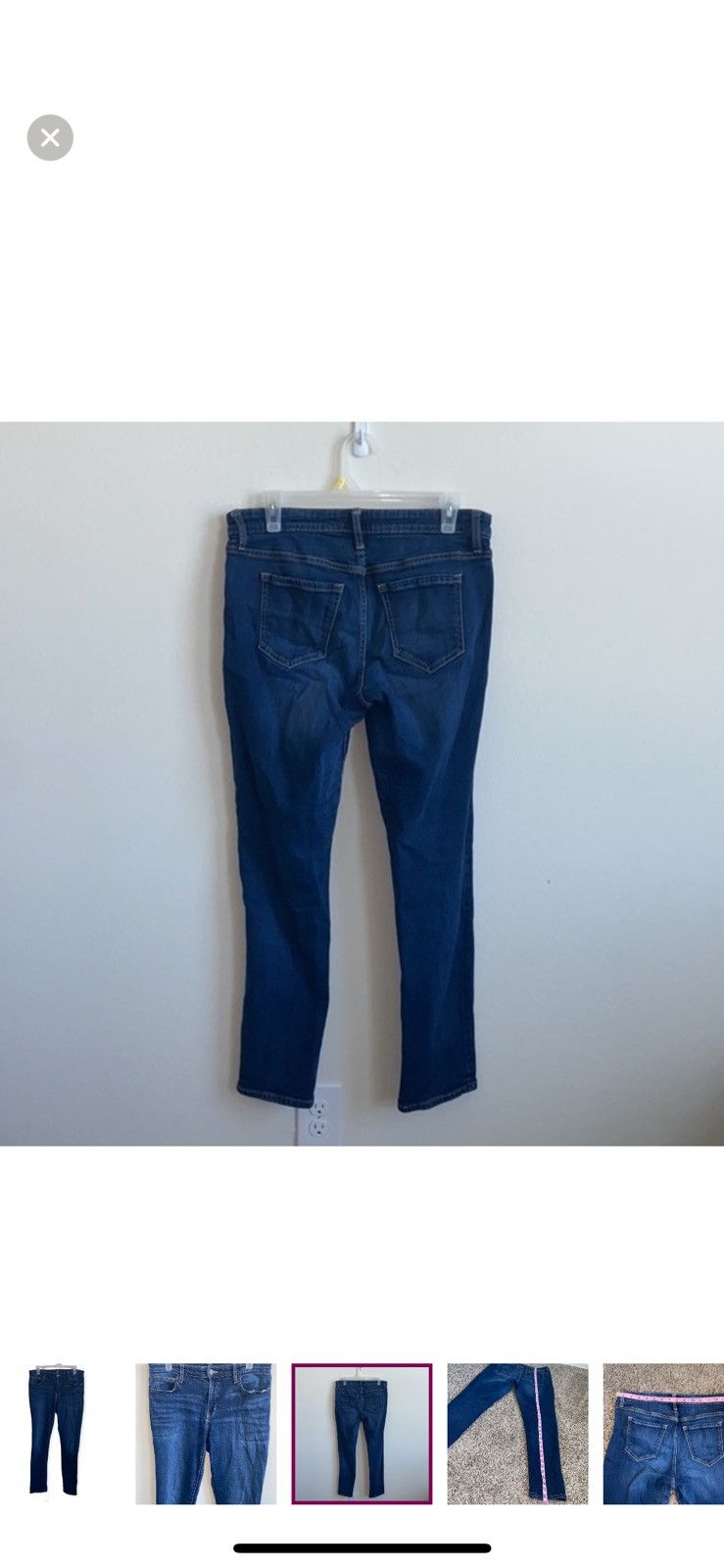 Gap Gap denim straight legged jeans size 30 Size 30" / US 8 / IT 44 - 3 Thumbnail