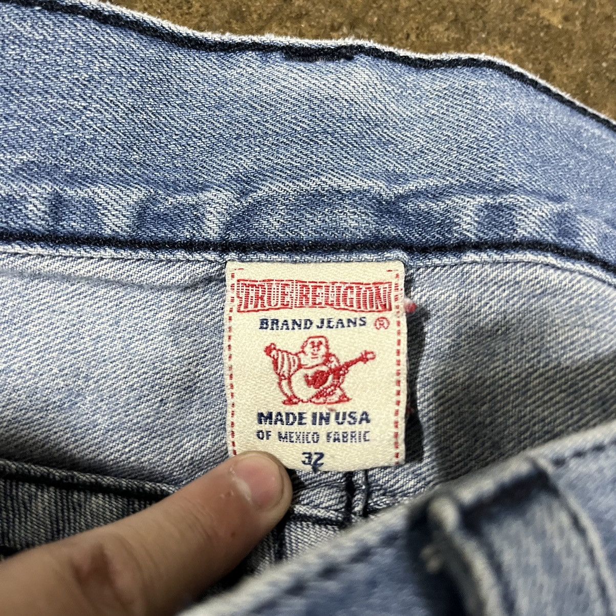 True Religion × Vintage Crazy Vintage Y2K True Religion Jeans Hip-Hop Skater Unique Size US 32 / EU 48 - 10 Thumbnail