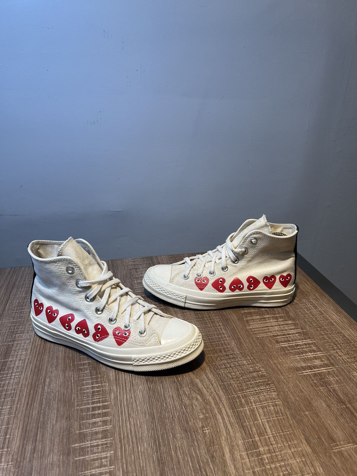 Converse Converse Comme des Garçons Play Heart Size 6 Womens Size US 6 / IT 36 - 2 Thumbnail