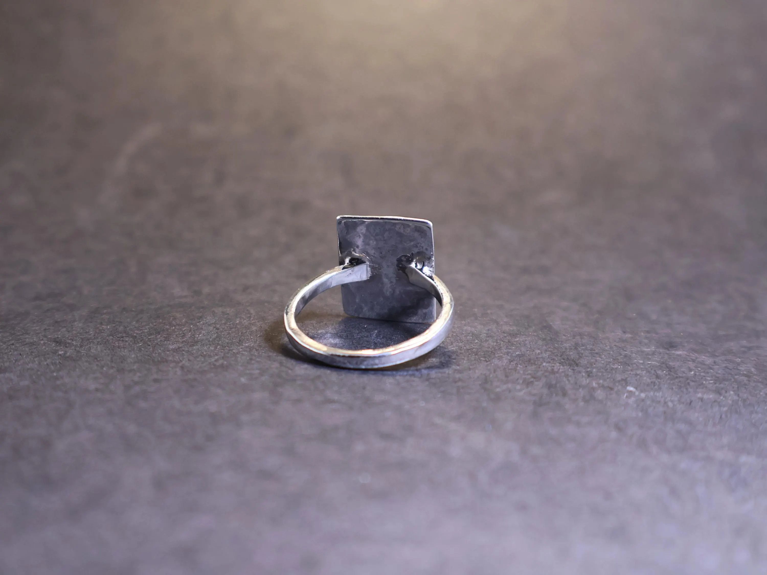 Handmade Hammered Ring, 925 Sterling Silver Ring, Handmade Jewelry, Size ONE SIZE - 6 Thumbnail
