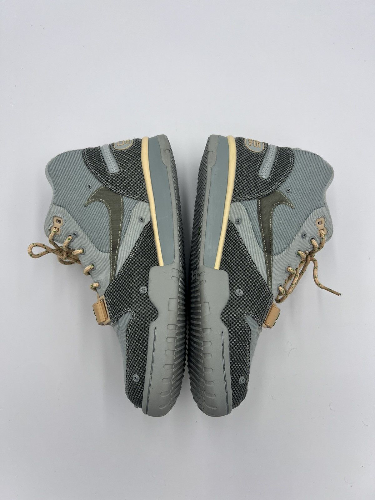 Nike × Travis Scott Travis Scott Air Trainer 1 SP Grey Haze Size US 10 / EU 43 - 7 Thumbnail