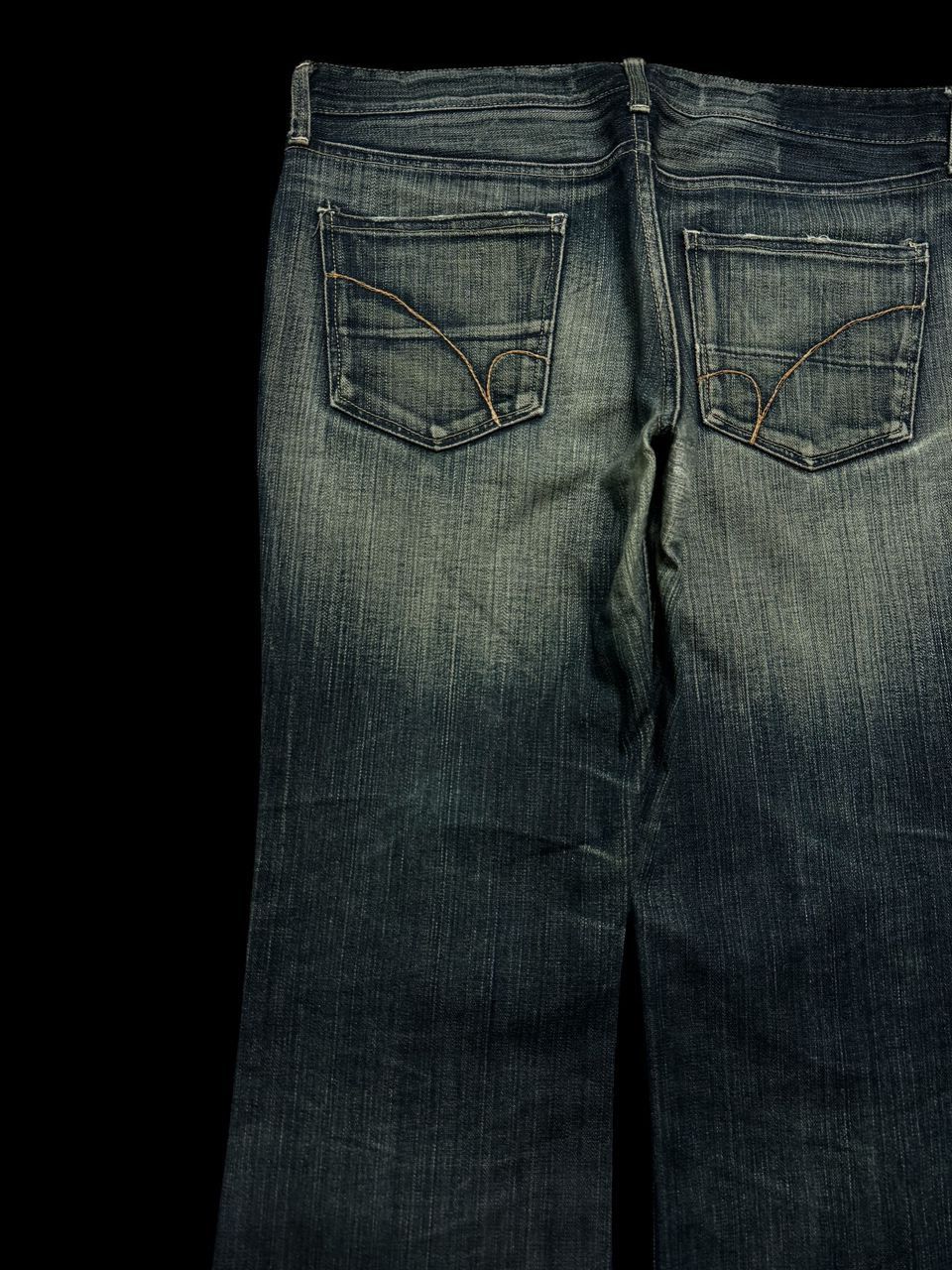 Acne Studios 💥Flare💥90’s Style Back Number Insane Rusty Mudwash Dark Jean Size US 34 / EU 50 - 17 Thumbnail