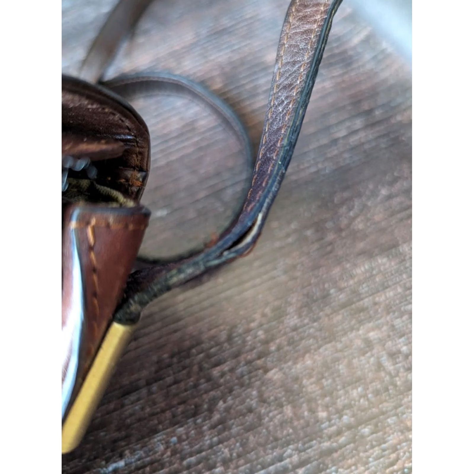 Vintage Claudio Ferrici Leather Womens Crossbody Bag - Brown, Crossbody, Leather, Italy, Women, 76cm strap, Authentic Brand Size ONE SIZE - 3 Thumbnail