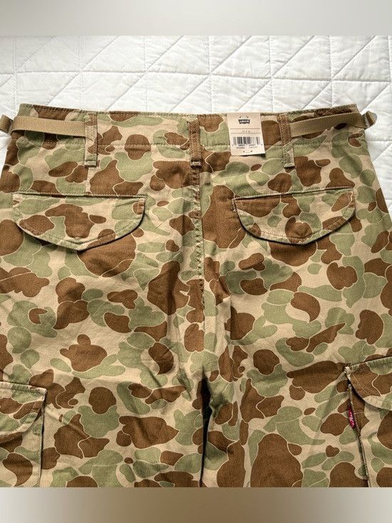 Levi's Levi's Men’s Brown and Green Duck Camo Cargo Pants Size US 30 / EU 46 - 6 Thumbnail