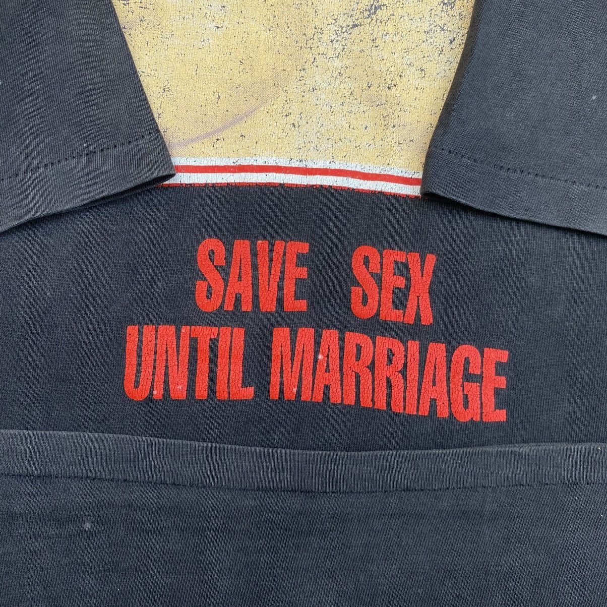 Vintage Vintage Venus In Furs Save Sex Until Marriage Tee Size US M / EU 48-50 / 2 - 6 Thumbnail