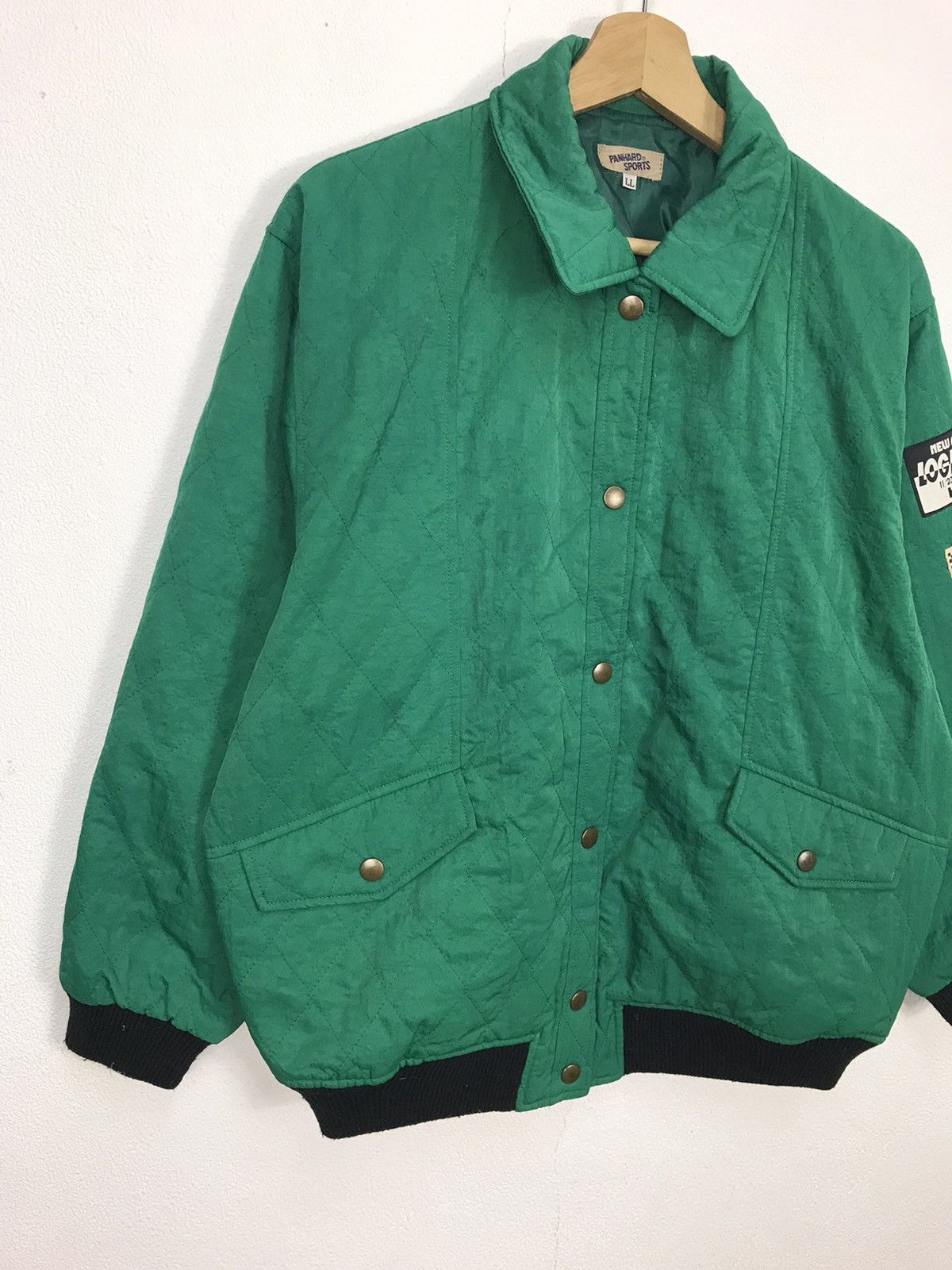 Japanese Brand × Vintage VINTAGE PANHARD SPORTS Bomber Jacket Size US L / EU 52-54 / 3 - 4 Thumbnail